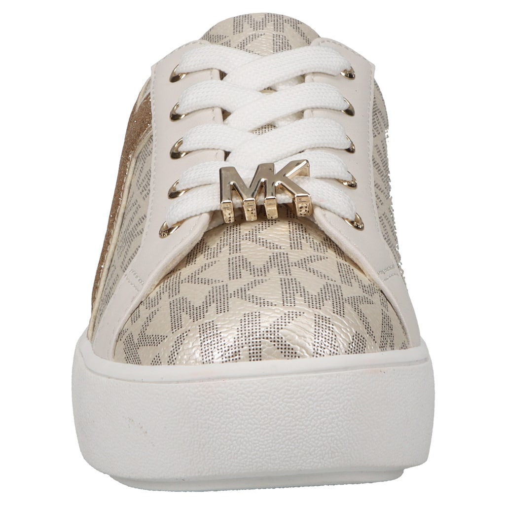 MICHAEL KORS KIDS Sneaker »JORDANA AIRIN«, mit glitzernden Details, Freizeitschuh, Halbschuh, Schnürschuh