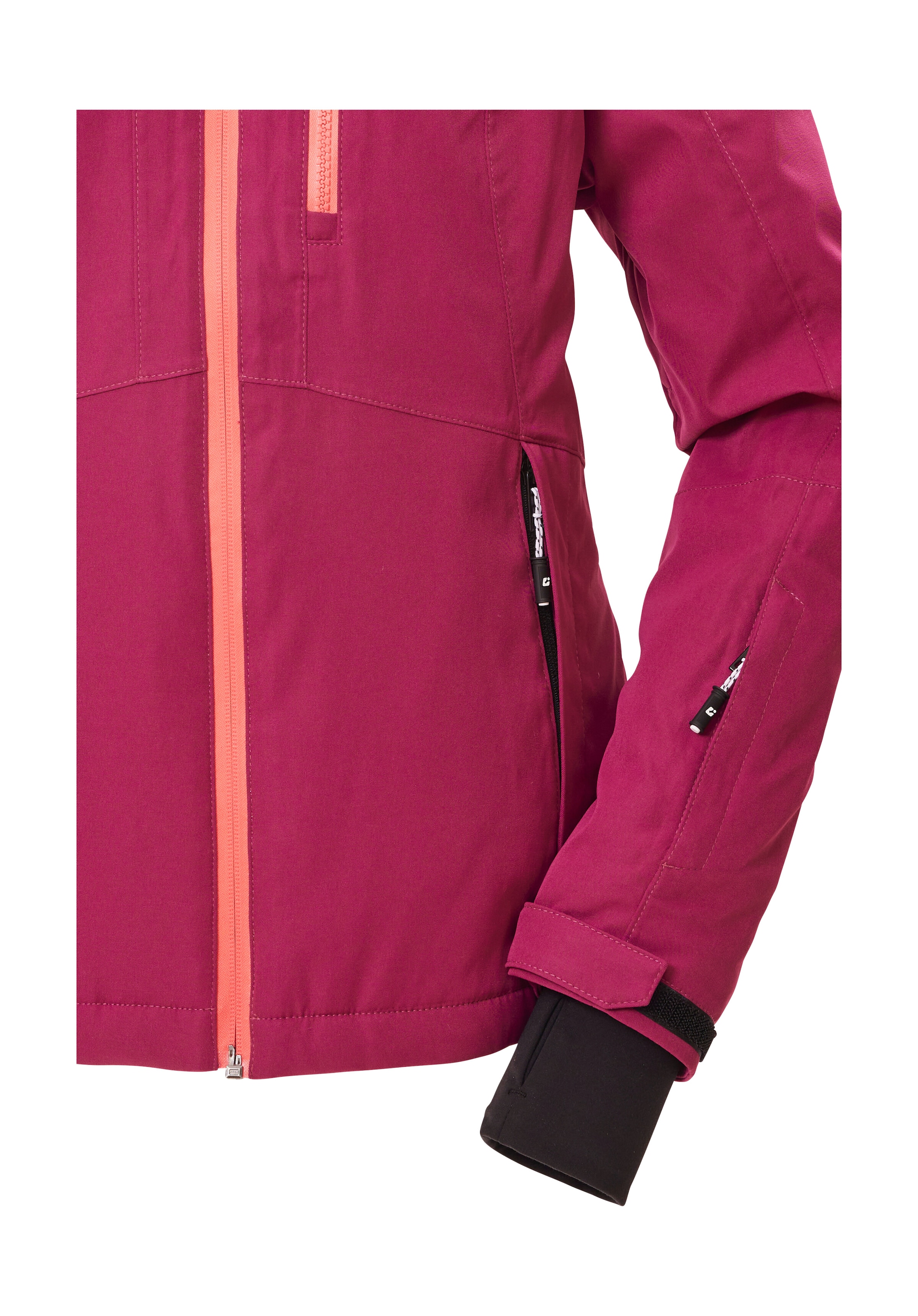 Killtec Skijacke »KSW 276 WMN SKI JCKT« Wasserdichte Damenjacke mit Schneefang, Atmungsaktivität und Taschen