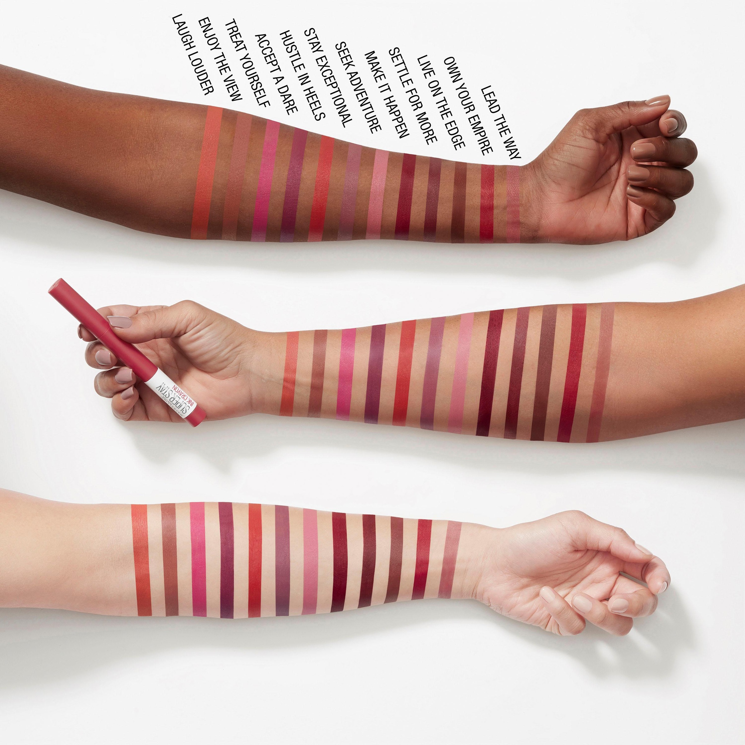 MAYBELLINE NEW YORK Lippenstift »Super Stay Ink Crayon«, mit natürlichen Inhaltstoffen