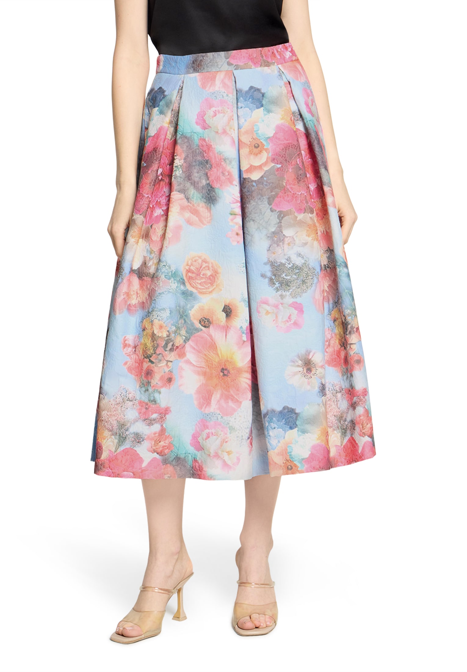 Vera Mont Faltenrock »Faltenrock mit Jacquard«