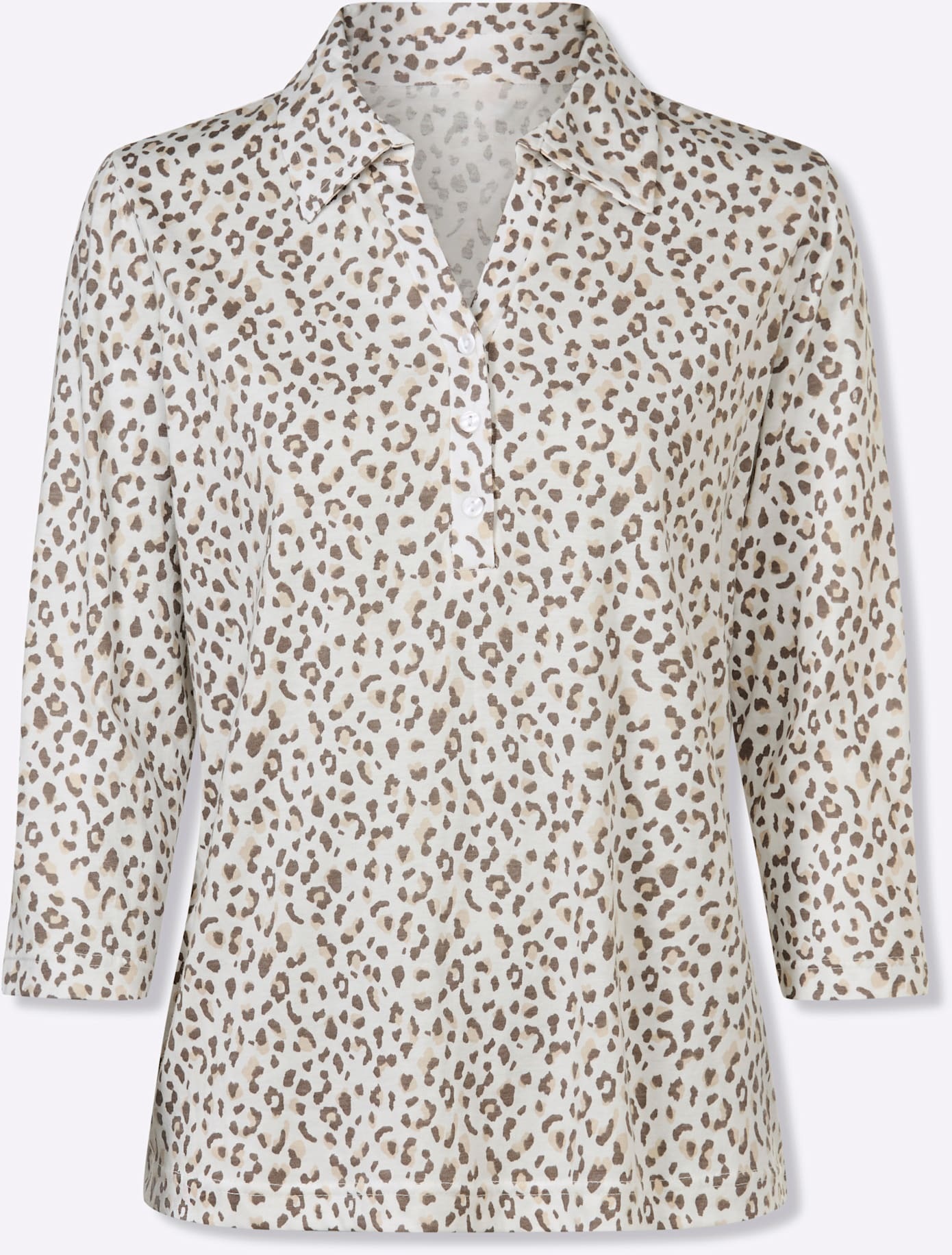 Inspirationen Print-Shirt »Poloshirt« 1 tlg.