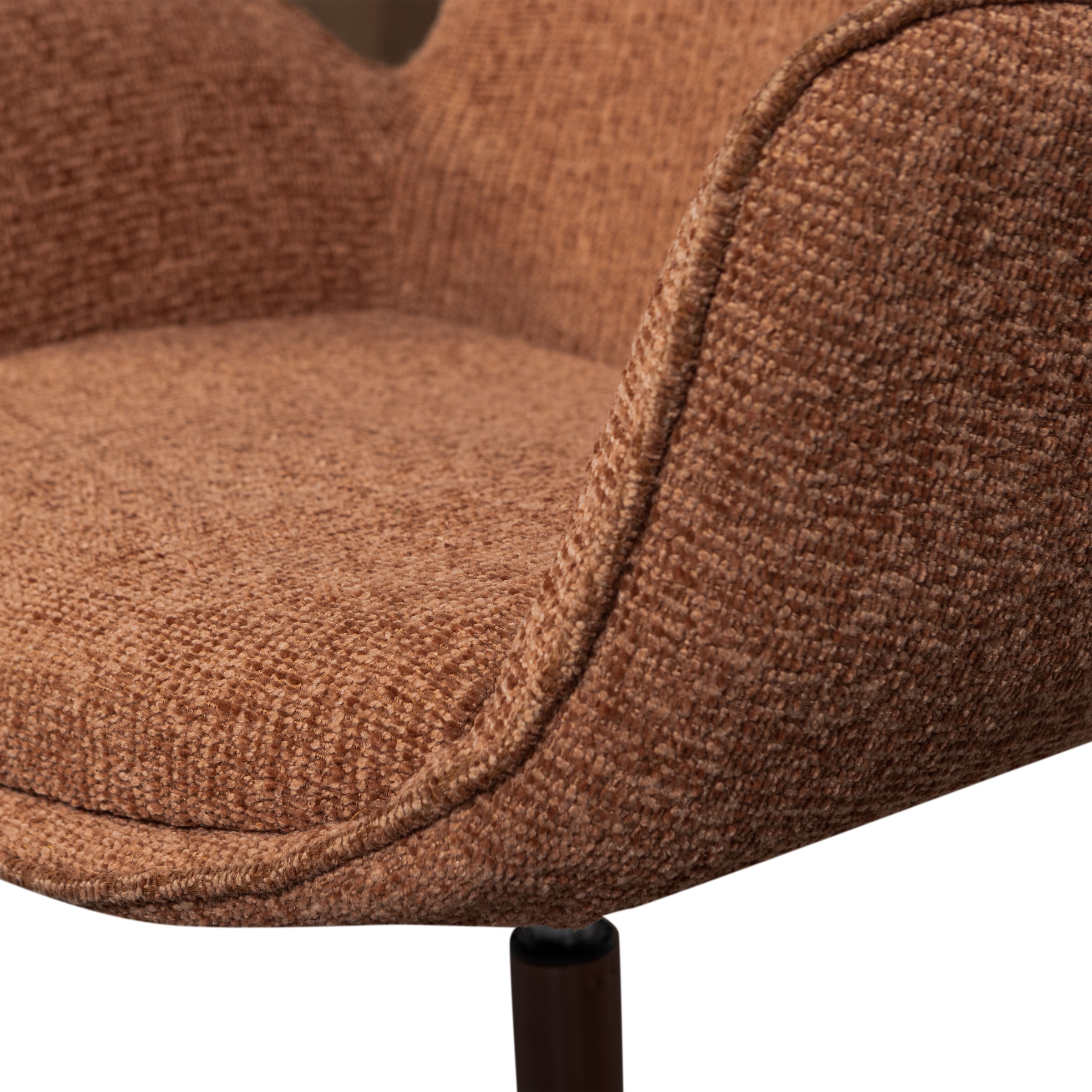WOOOD Drehsessel »Marten mit Nova-Gewebtem Bezug höhenverstellbar B 79 x T 76 x H 91 cm« Tragkraft 120 kg, Sehr hohe Verschleißfestigkeit, Armlehnen integriert