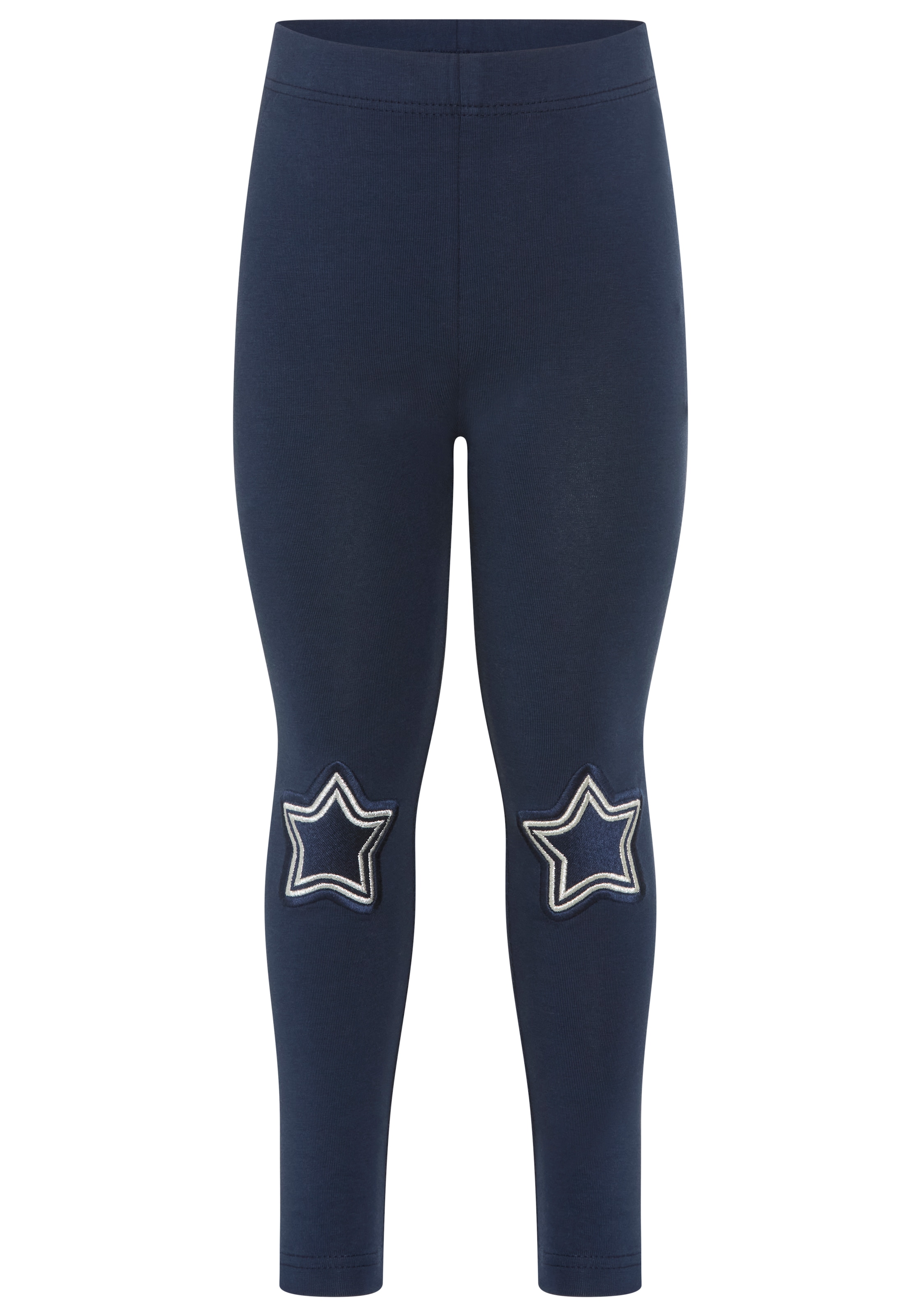 KIDSWORLD Leggings »Süße Leggings mit Sternenapplikation«  extra-eng geschnittene Slim Fit Form, mit innenliegendem Gummizug