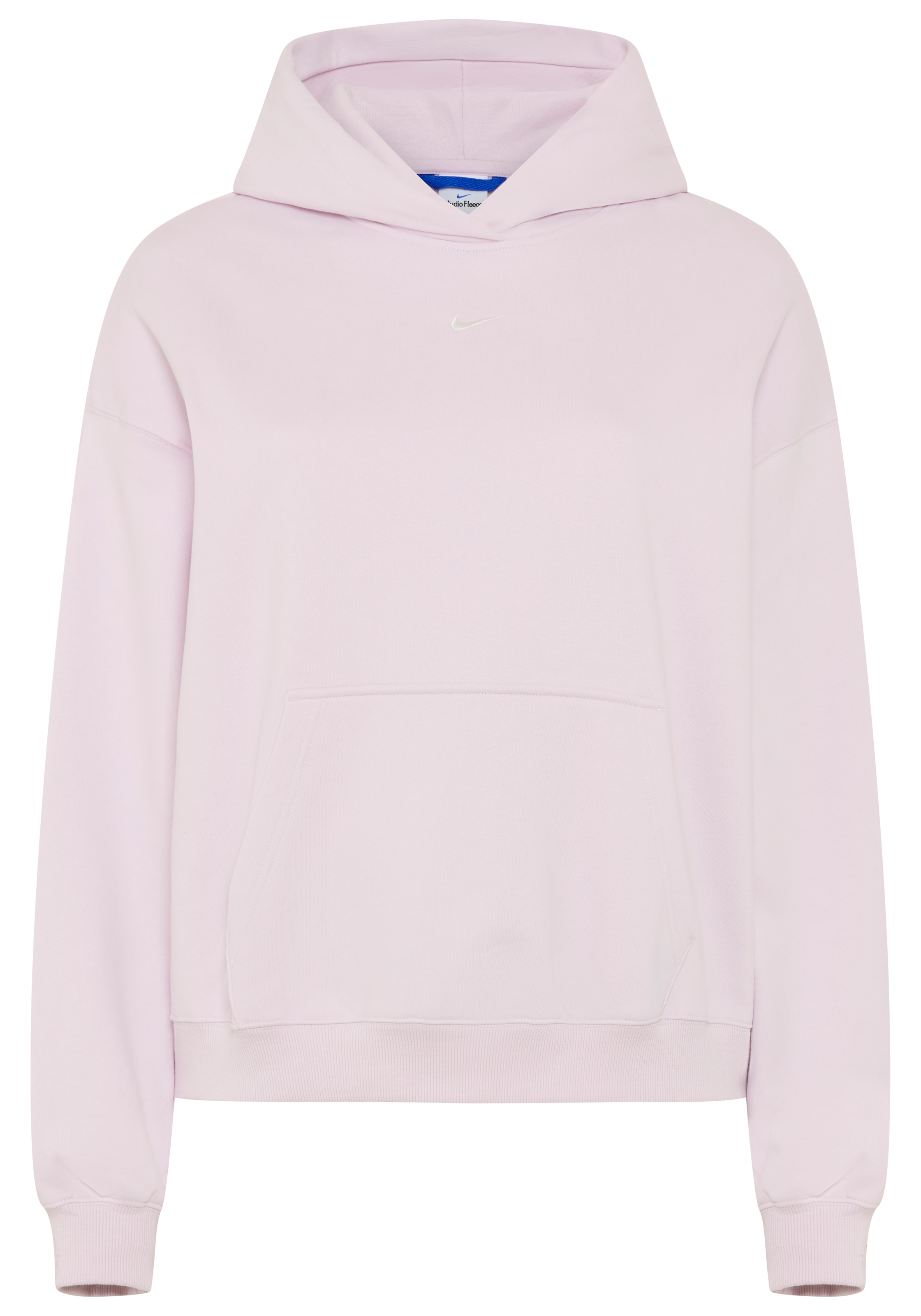 Nike Sportswear Kapuzensweatshirt »W NK STDO FLC MW OS PO HDY«, mit Rundhalsausschnitt, aus Baumwolle und Polyester, in normaler Länge
