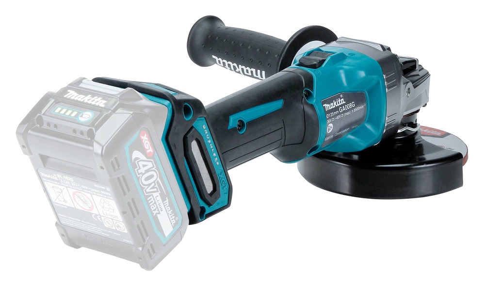 Makita Akku-Winkelschleifer »»GA008GZ««, (XGT, 40V max., 125 mm), ohne Akku, ohne Ladegerät