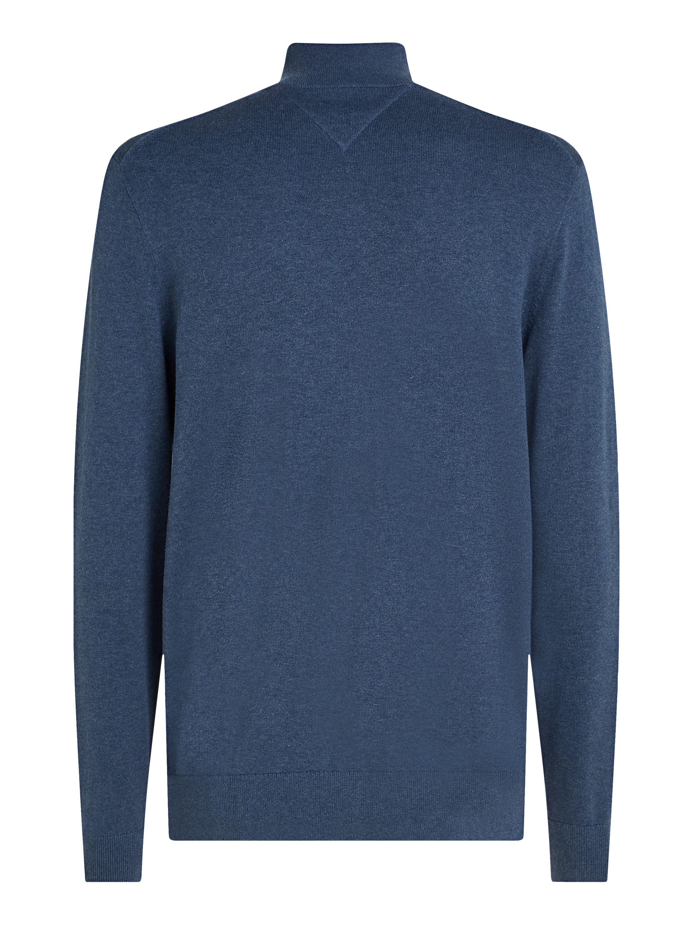 Tommy Hilfiger Strickjacke »ESSENTIAL COTTON ZIP THRU«, mit Logostickerei