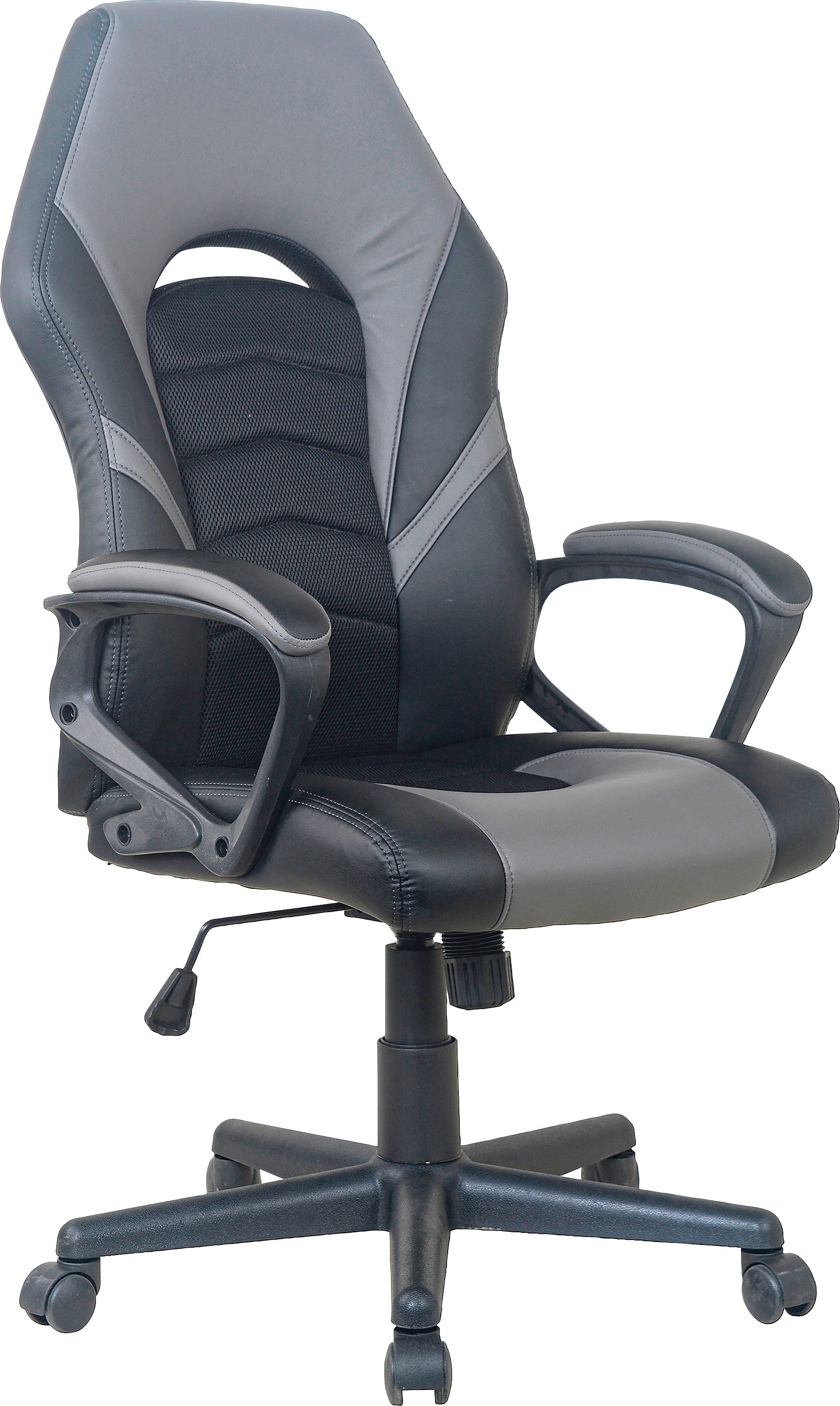 byLIVING Gaming-Stuhl »Freeze«, mit Härtegradeinstellung bei verstellbarer Kunstleder-Netzstoff, Wippmechanik OTTO Schreibtischstuhl