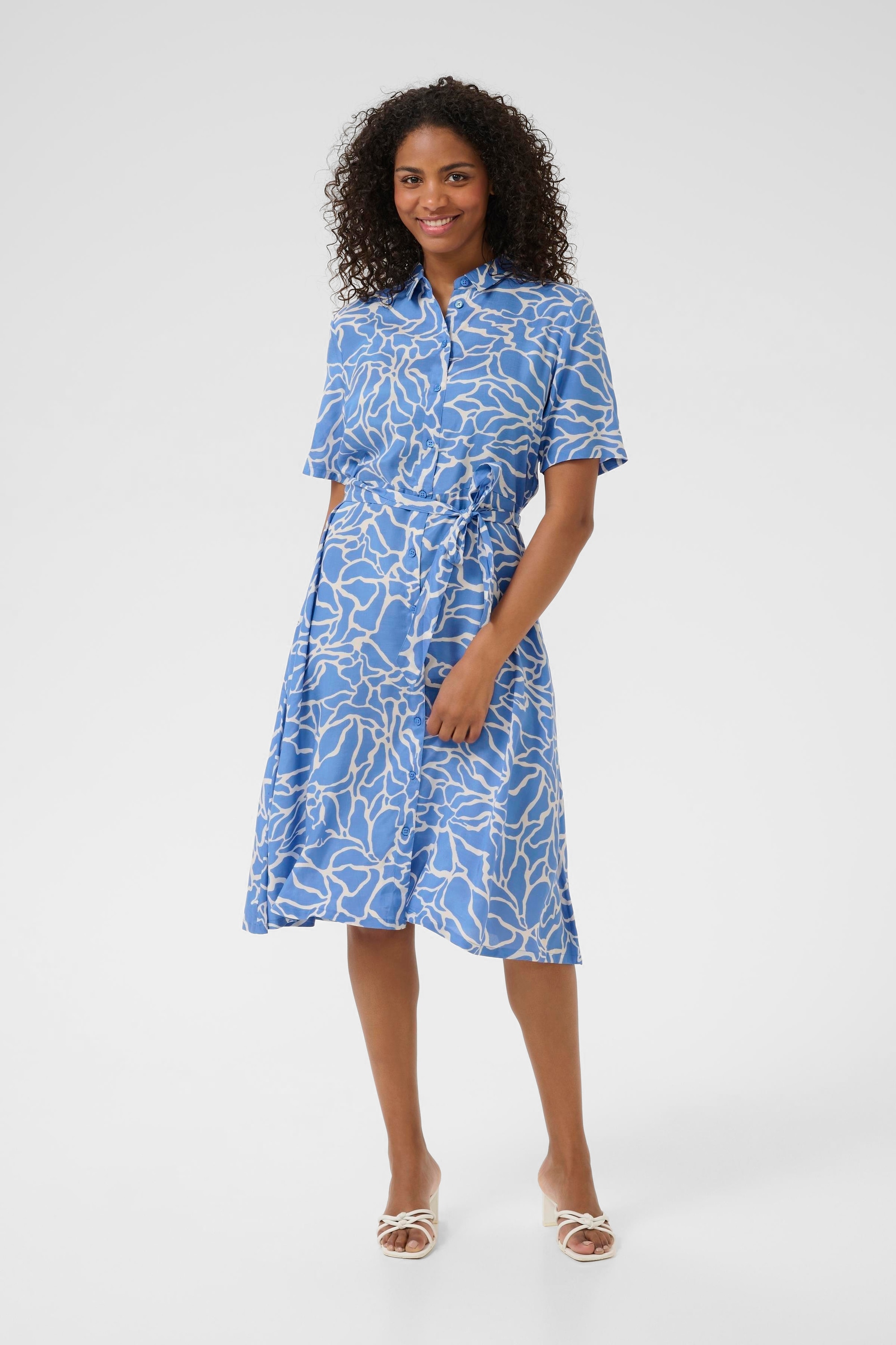 KAFFE Midikleid »Kleid KAemine«