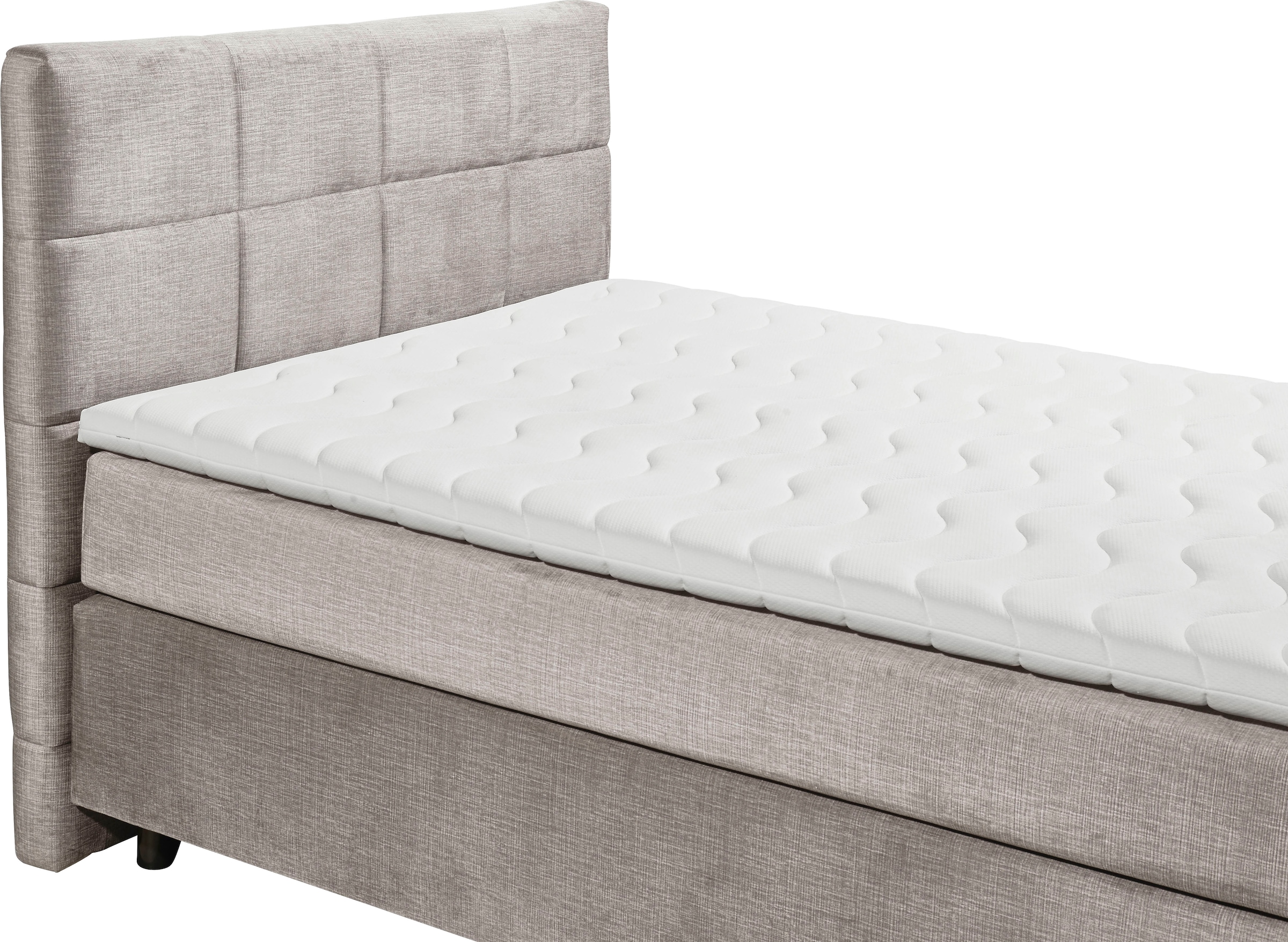ED EXCITING DESIGN Boxspringbett »Navarra«, wahlweise mit Matratze