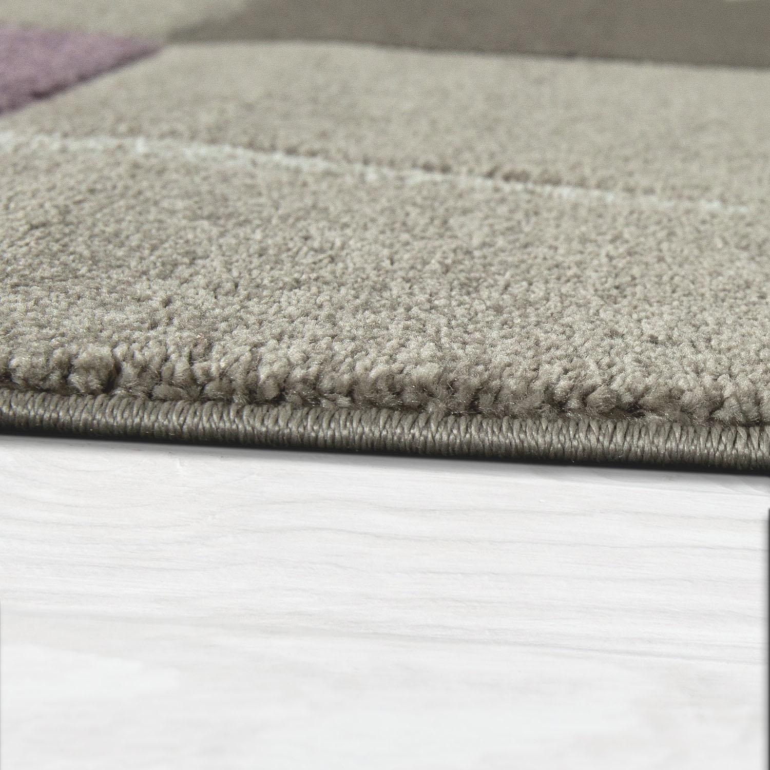 Paco Home Läufer »Lara 235«, rechteckig, 16 mm Höhe, Teppich-Läufer, modernes Design, Pastell-Farben, mit Konturenschnitt