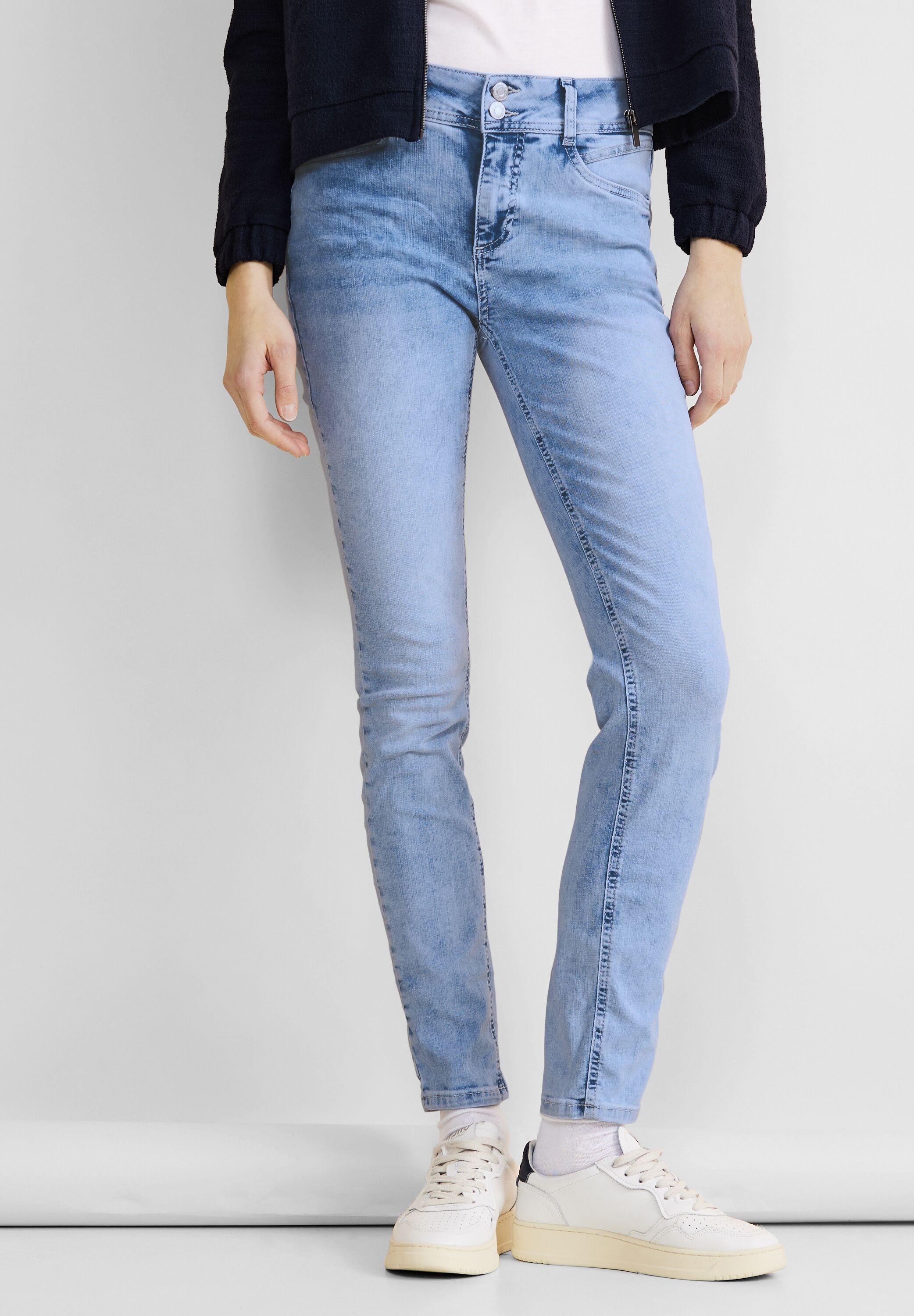Slim-fit-Jeans »QR York«, mit schmalem Bein