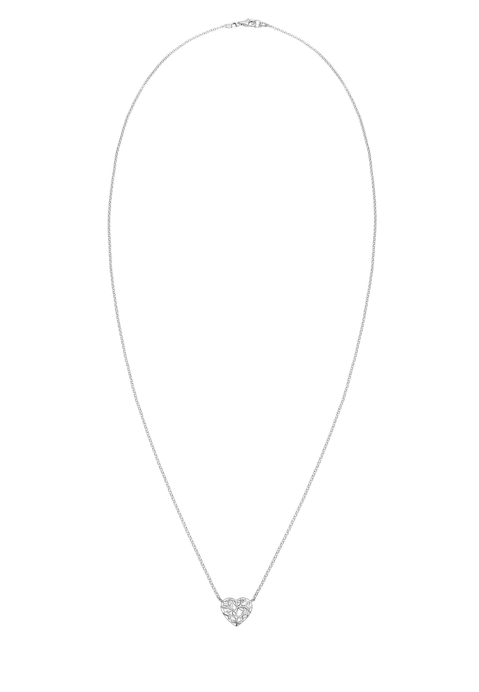 Elli Kette mit Anhänger »Halskette Anhänger Herz Lebensbaum 925 Sterling Silber«