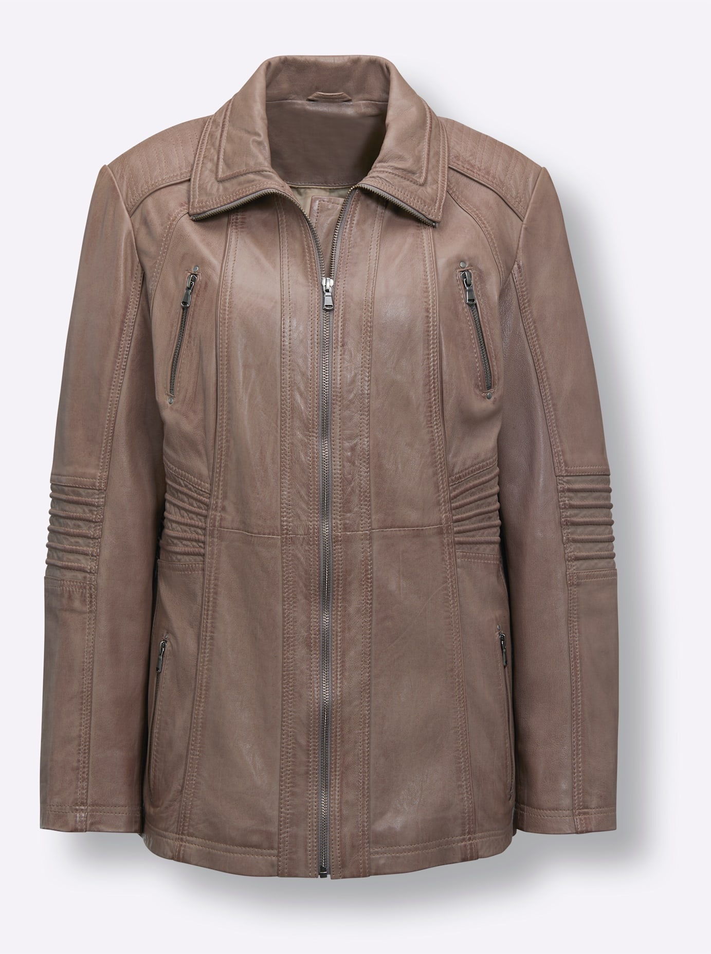 Inspirationen Lederjacke, ohne Kapuze