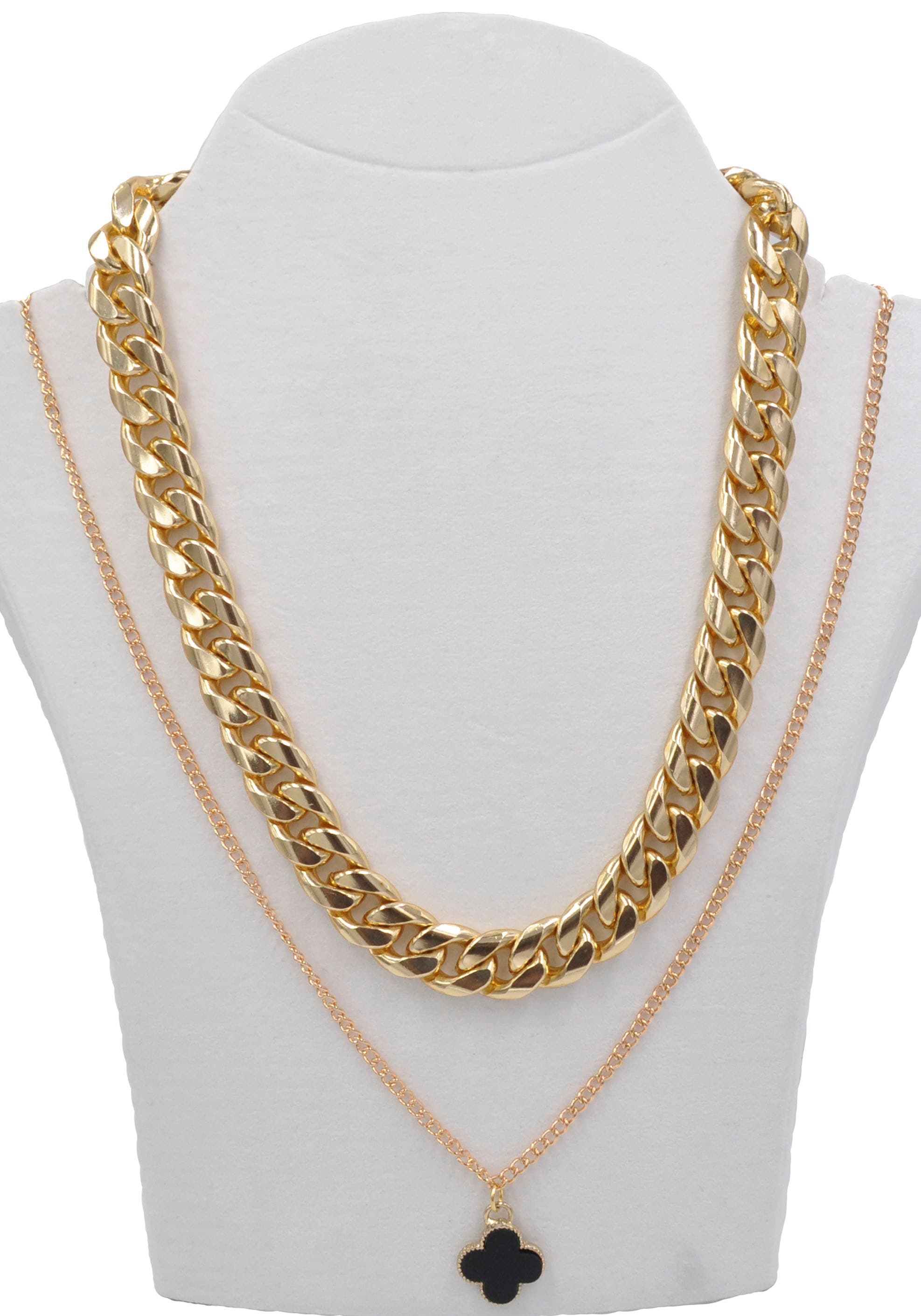 Firetti Collier »Chunky Clover«