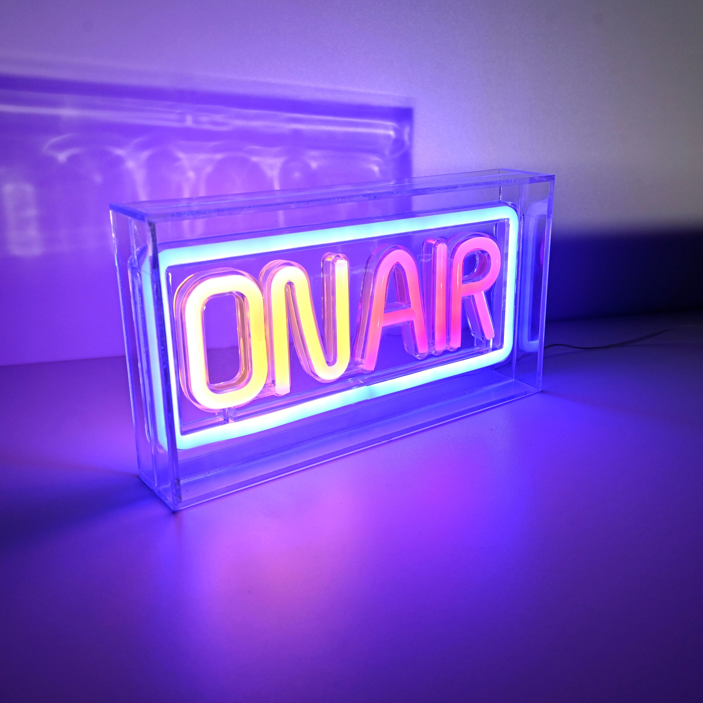 JUST LIGHT LED Wandleuchte »NEON-ONAIR«, 1 flammig, Leuchtmittel LED-Board | LED fest integriert