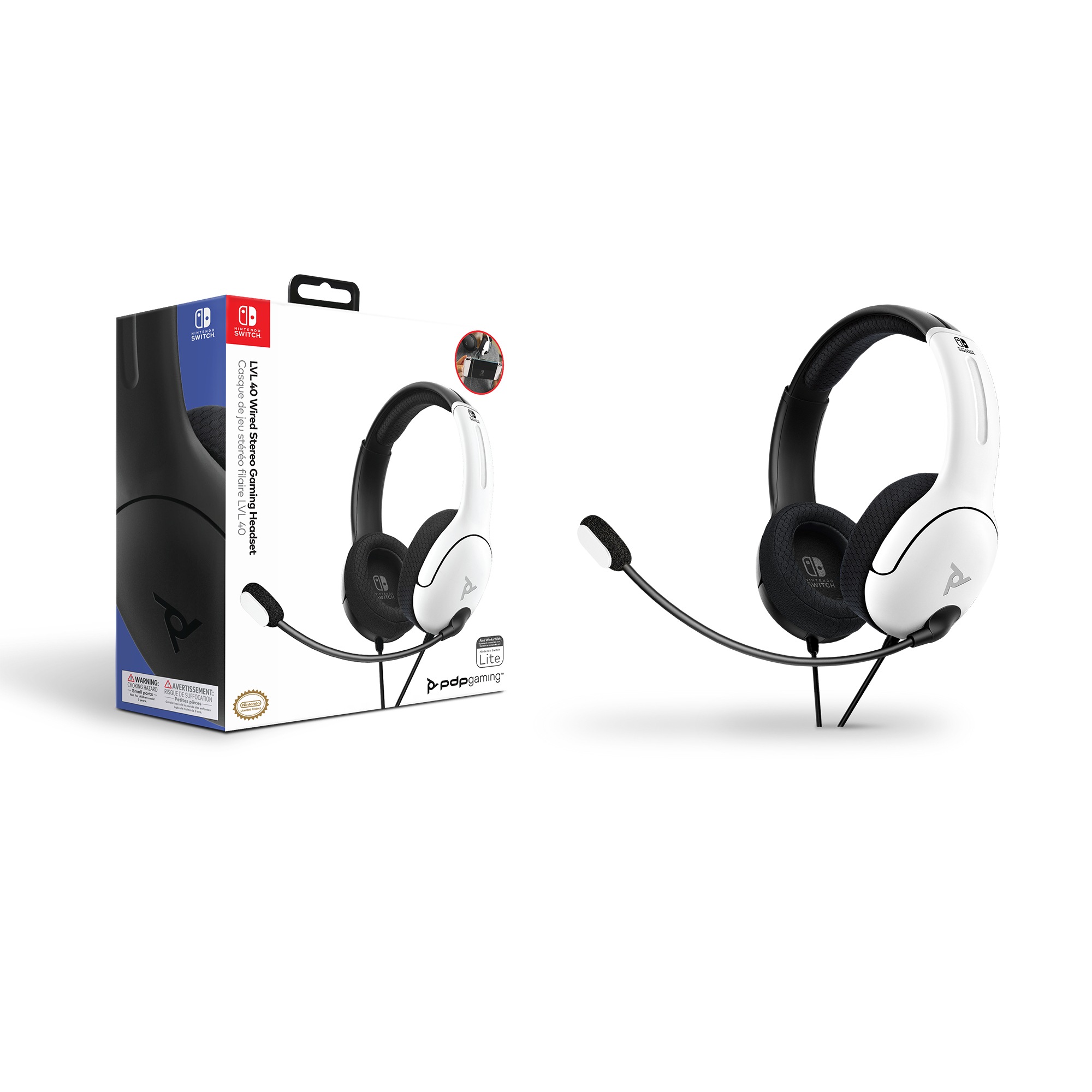 PDP - Performance Designed Products Kopfhörer »PDP Headset LVL40 Stereo für Nintendo Switch«
