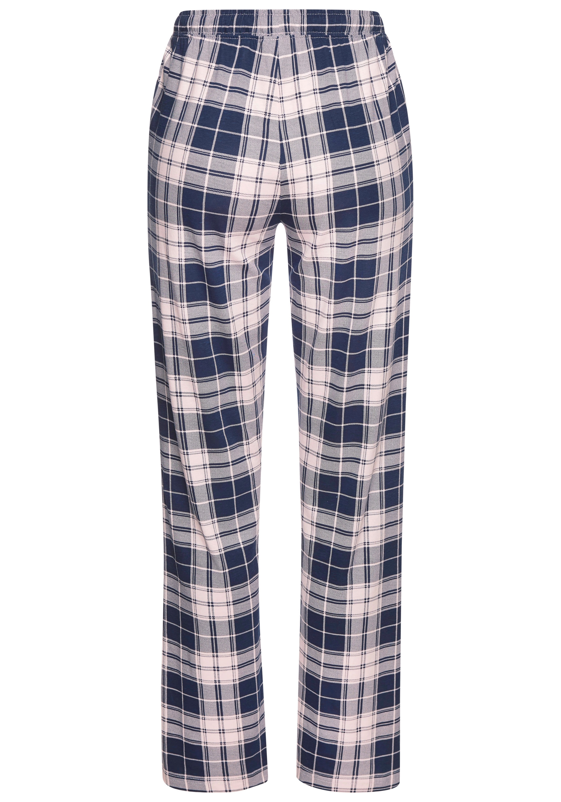 Vivance Dreams Pyjamahose, Mit Streifen oder Karos