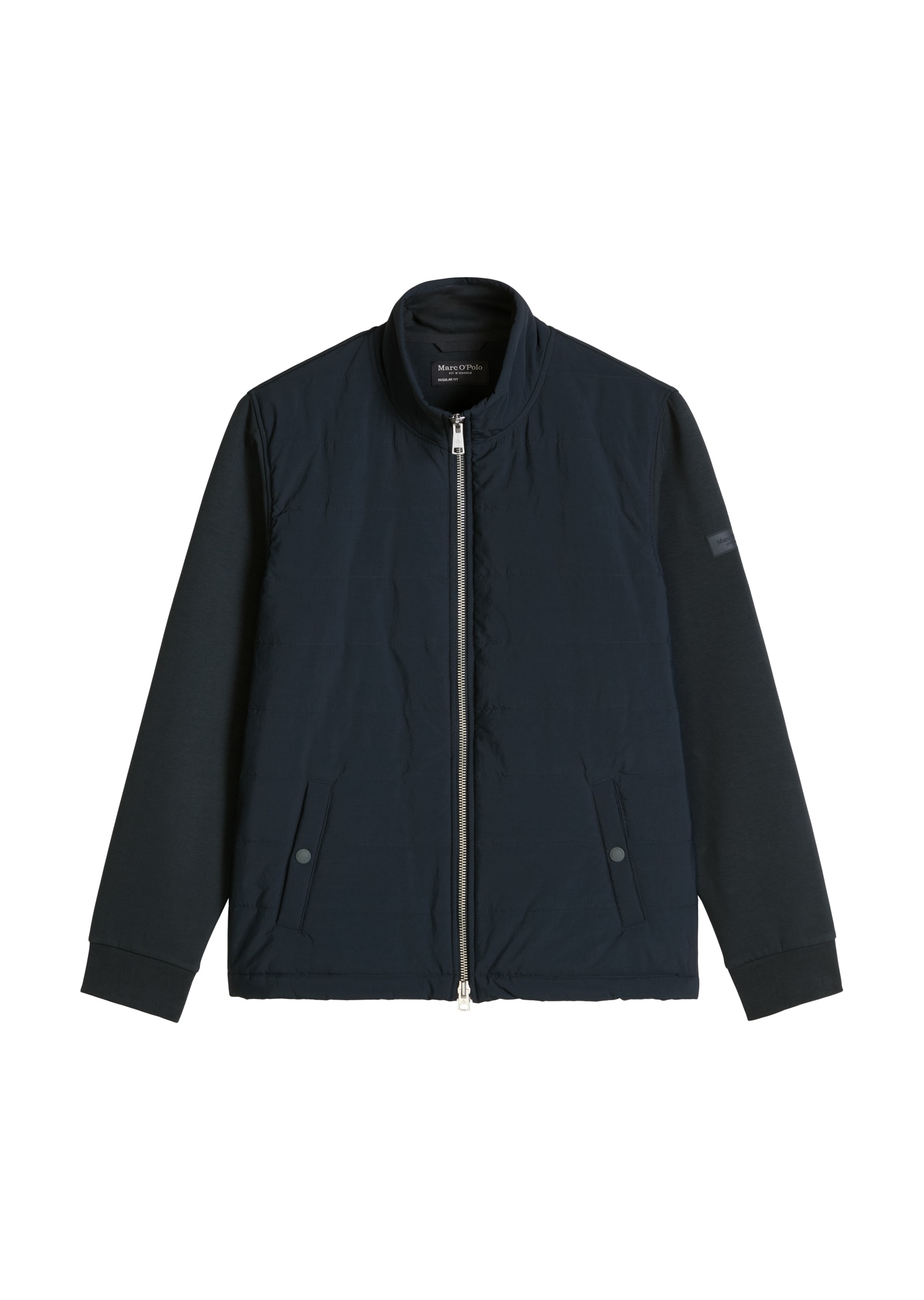 Marc O'Polo Hybridjacke Hybrid-Scuba-Sweatjacke regular