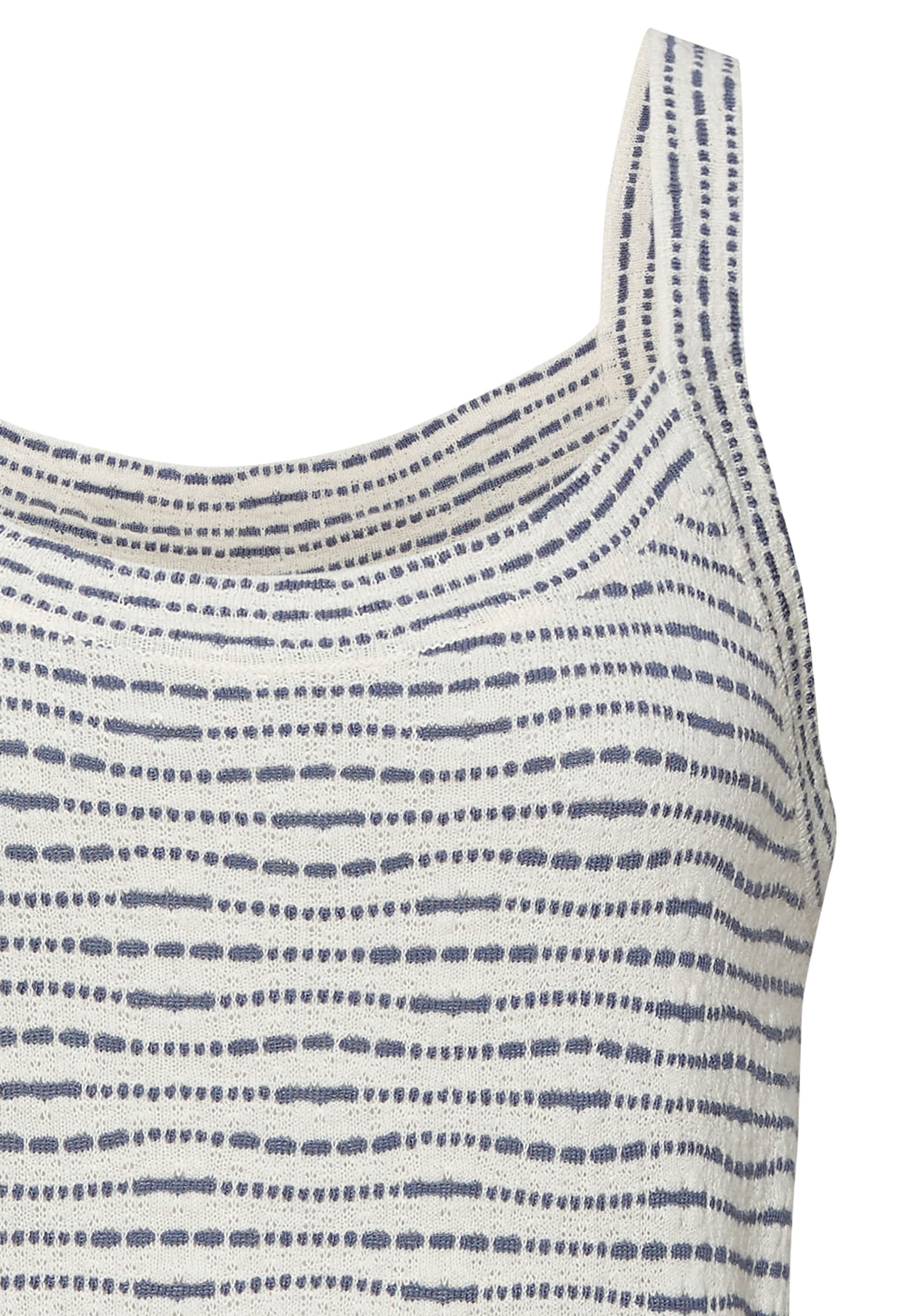 Vivance Stricktop »mit Streifenstruktur«, aus leichter Feinstrickqualität