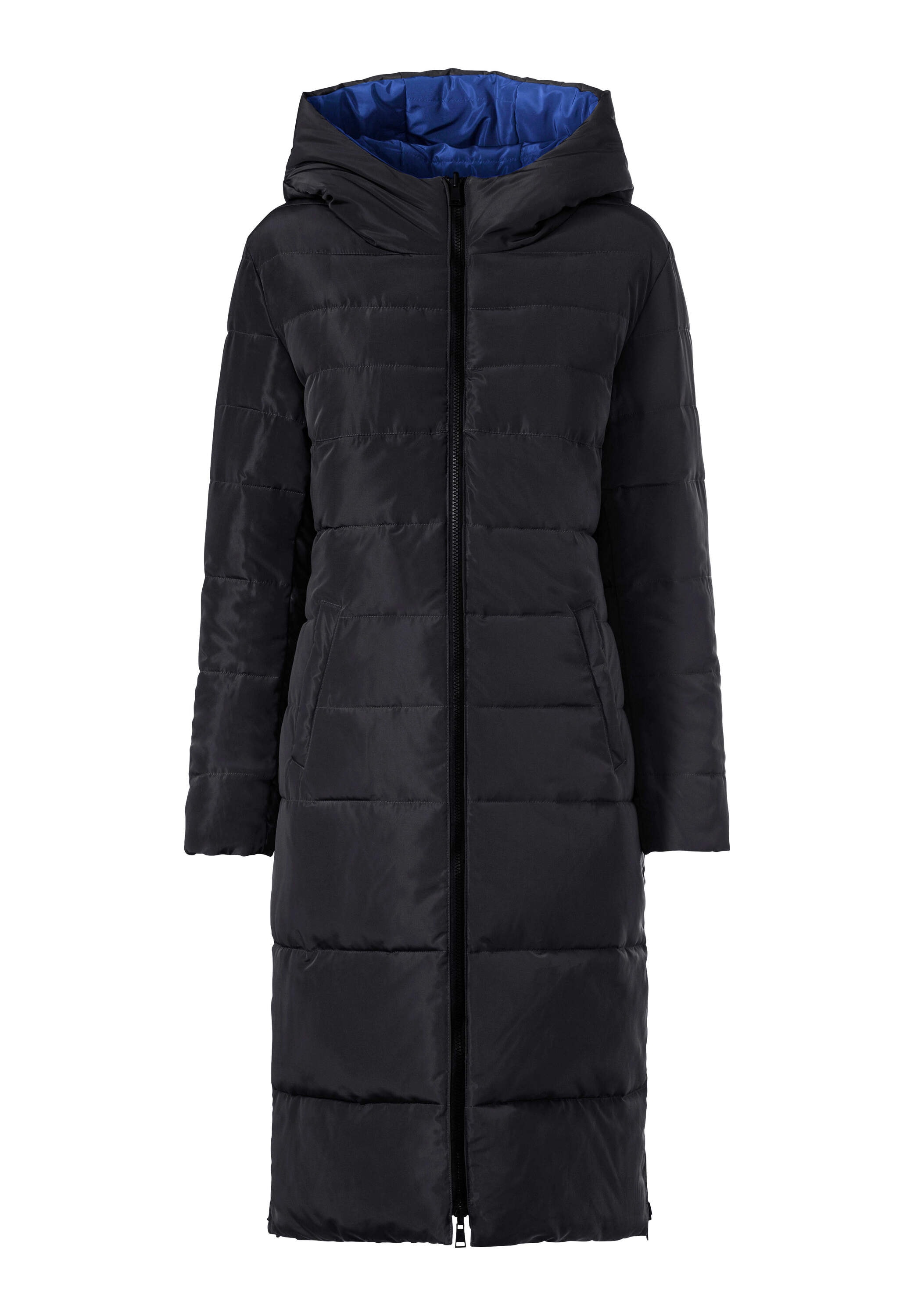 heine Langjacke »Wende-Mantel Steppmantel mit Wende-Funktion« mit Kapuze
