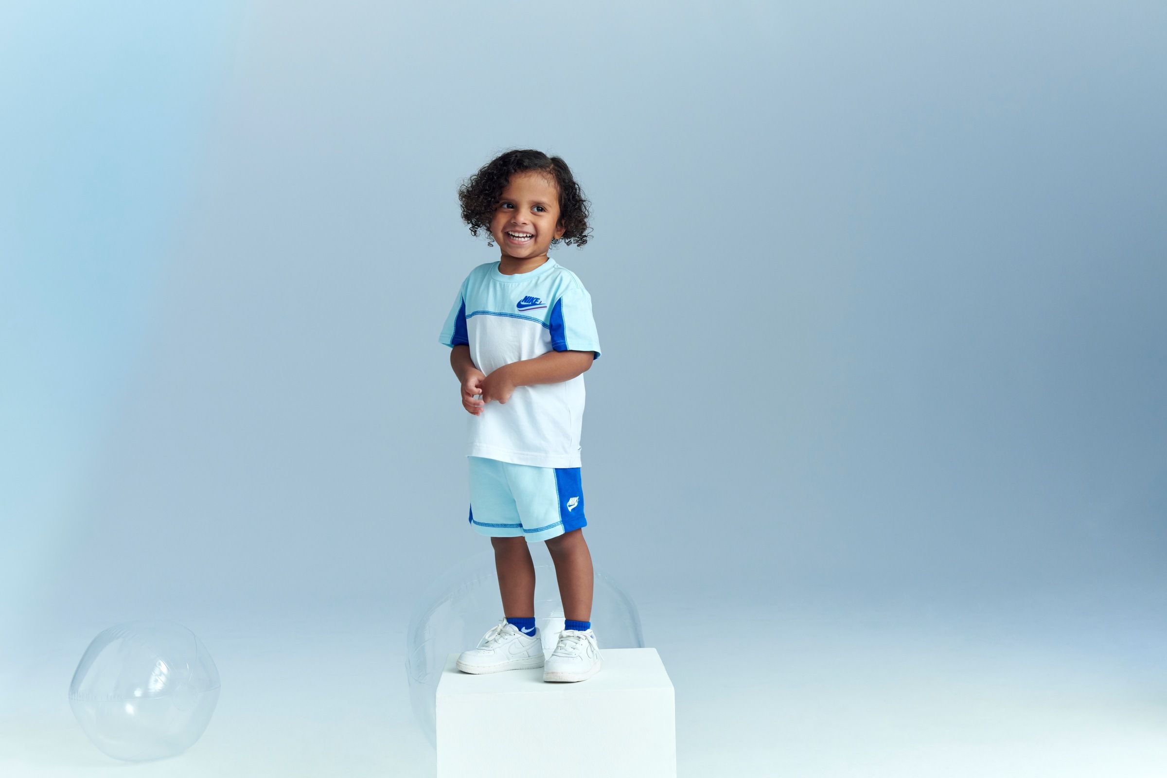 Nike Sportswear Sportsocken 6 Paar tlg. für Babys, sportlicher Stil, elastische Passform