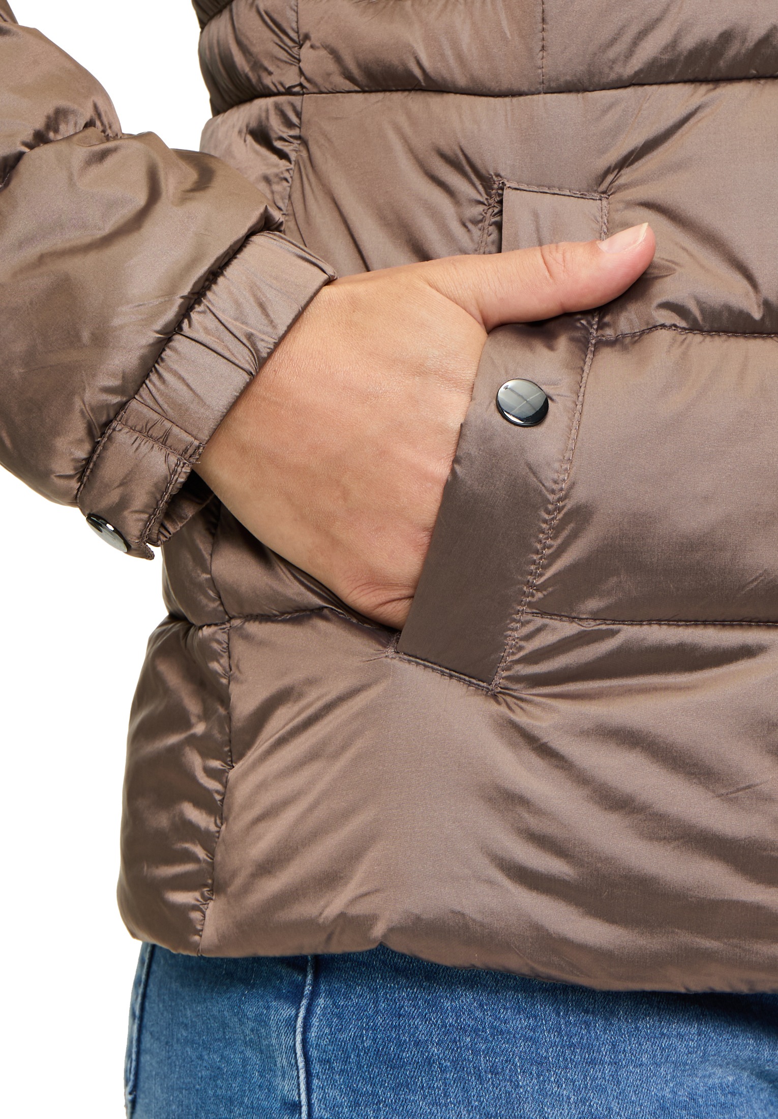 Cartoon Steppjacke »Steppjacke mit abnehmbarer Kapuze«