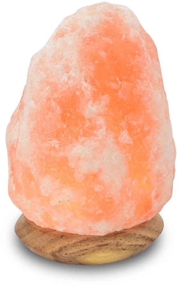 OTTO H: ein DREAMS Salzkristall-Tischlampe jeder bei ca.10 Unikat, Salzkristall SALT »USB-Rock«, aus cm Stein bestellen HIMALAYA Handgefertigt -