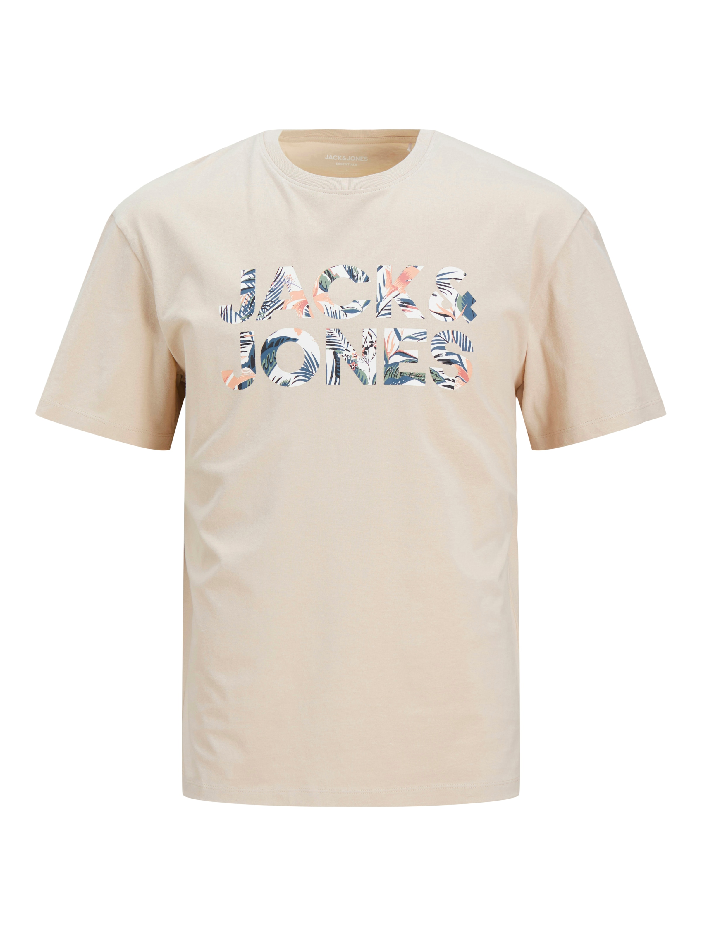 Jack & Jones Rundhalsshirt »JJEBRYAN CORP LOGO TEE SS O-NECK NOOS«, mit Logo Druck