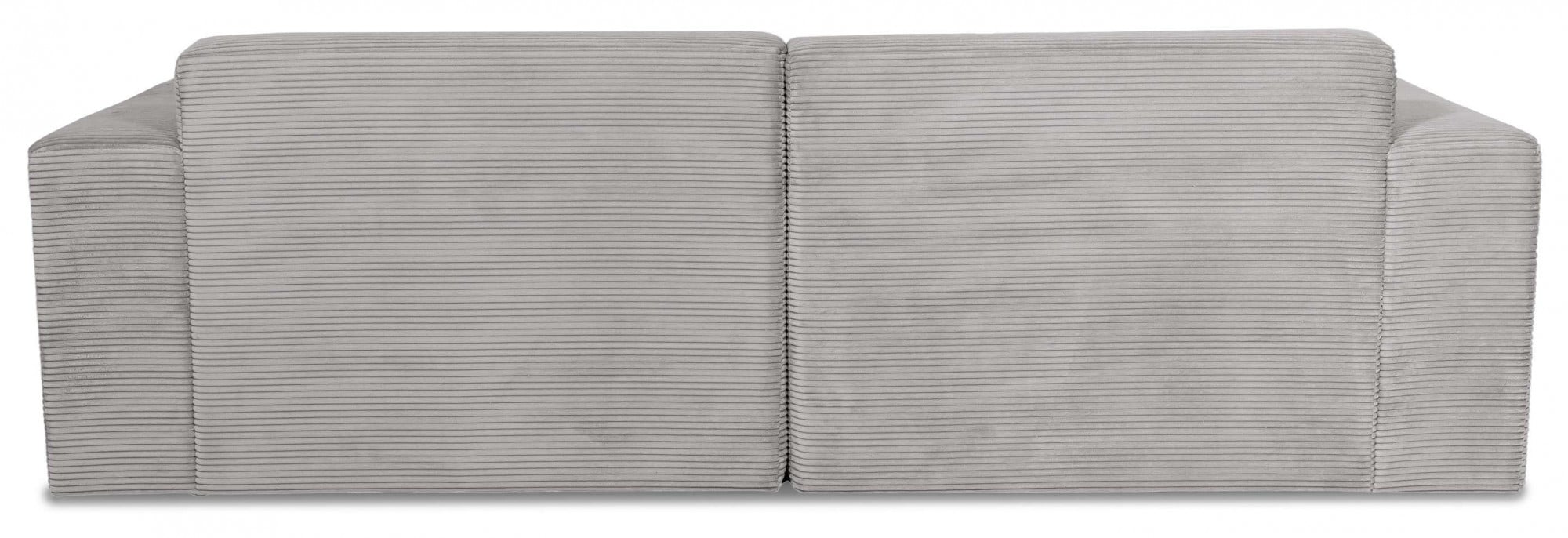 INOSIGN 3-Sitzer »Koa, 228 cm, Modulsofa in Webstoff, Cord, Struktur«, Designsofa, weicher Lounge-Sitzkomfort, Welleunterfederung, bodentief