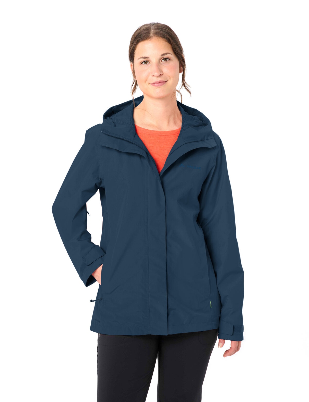 VAUDE Regenjacke »WOMEN'S STRATHCONA JACKET« für Sport- und Outdoor, atmungsaktiv, wasserdicht, winddicht