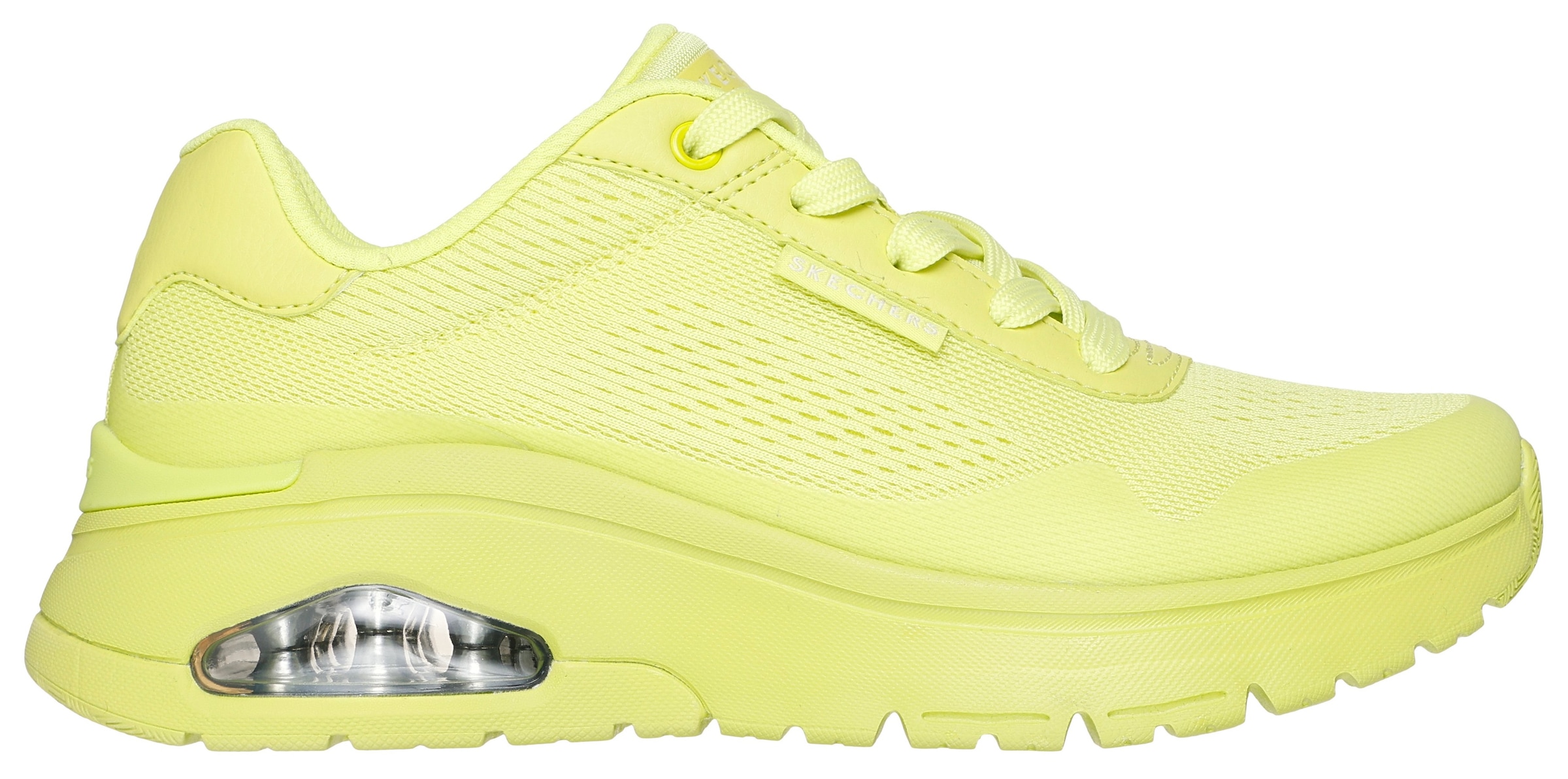 Skechers Sneaker »UNO FLEX-UNO FRESH ONE«, Neon Schuh, Sneaker, Keilsneaker mit Plateausohle
