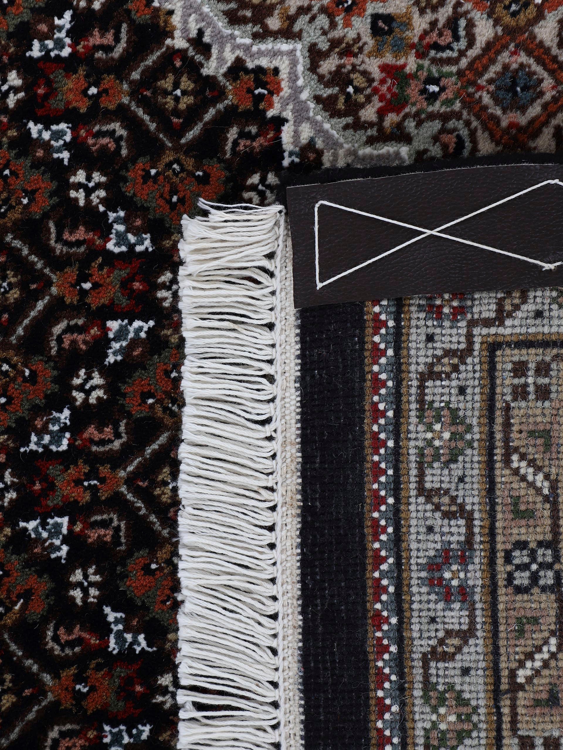 Woven Arts Läufer »Orientteppich Tabriz Mahi«, rechteckig, handgeknüpft, Wohnzimmer, reine Wolle für ein warmes Raumklima