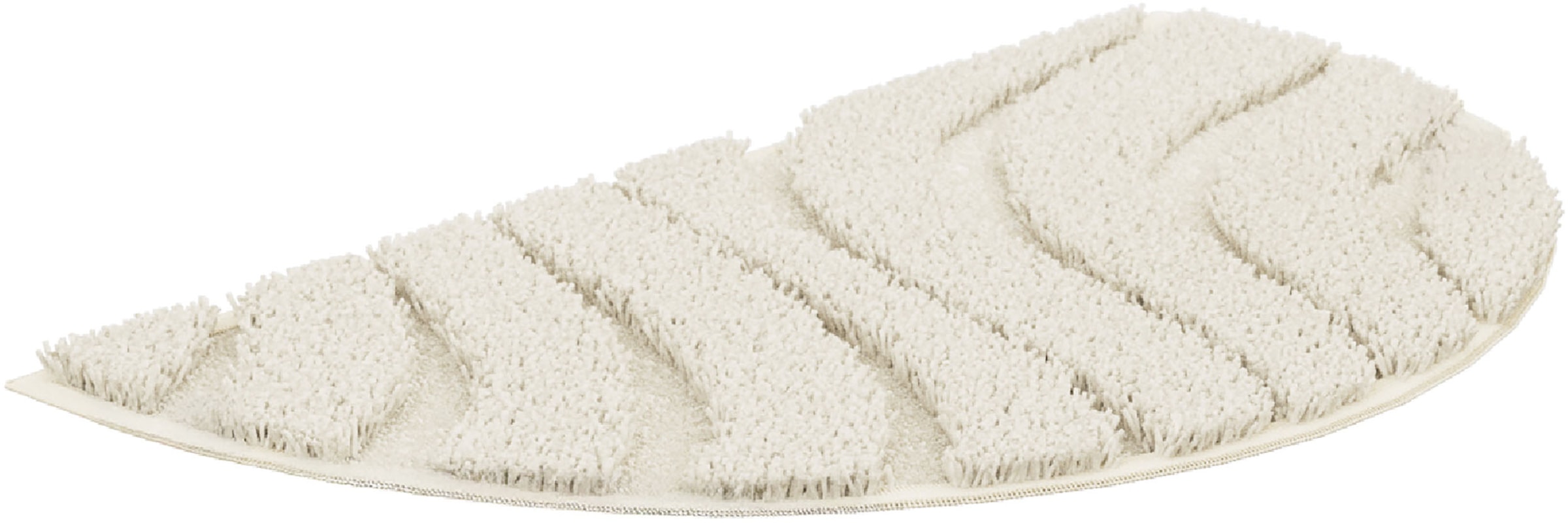 OTTO home Badematte »Levii, Badvorleger, Badezimmer Teppich, sehr weich« Höhe 20 mm rutschhemmend beschichtet fußbodenheizungsgeeignet | schnell trocknend Hoch-Tief-Effekt, weiche Haptik, Made in Europe