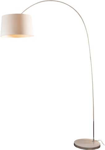 SalesFever Bogenlampe »Valdis«, E27, 1 St., mit Dimmschalter, echter Marmorfuß kaufen