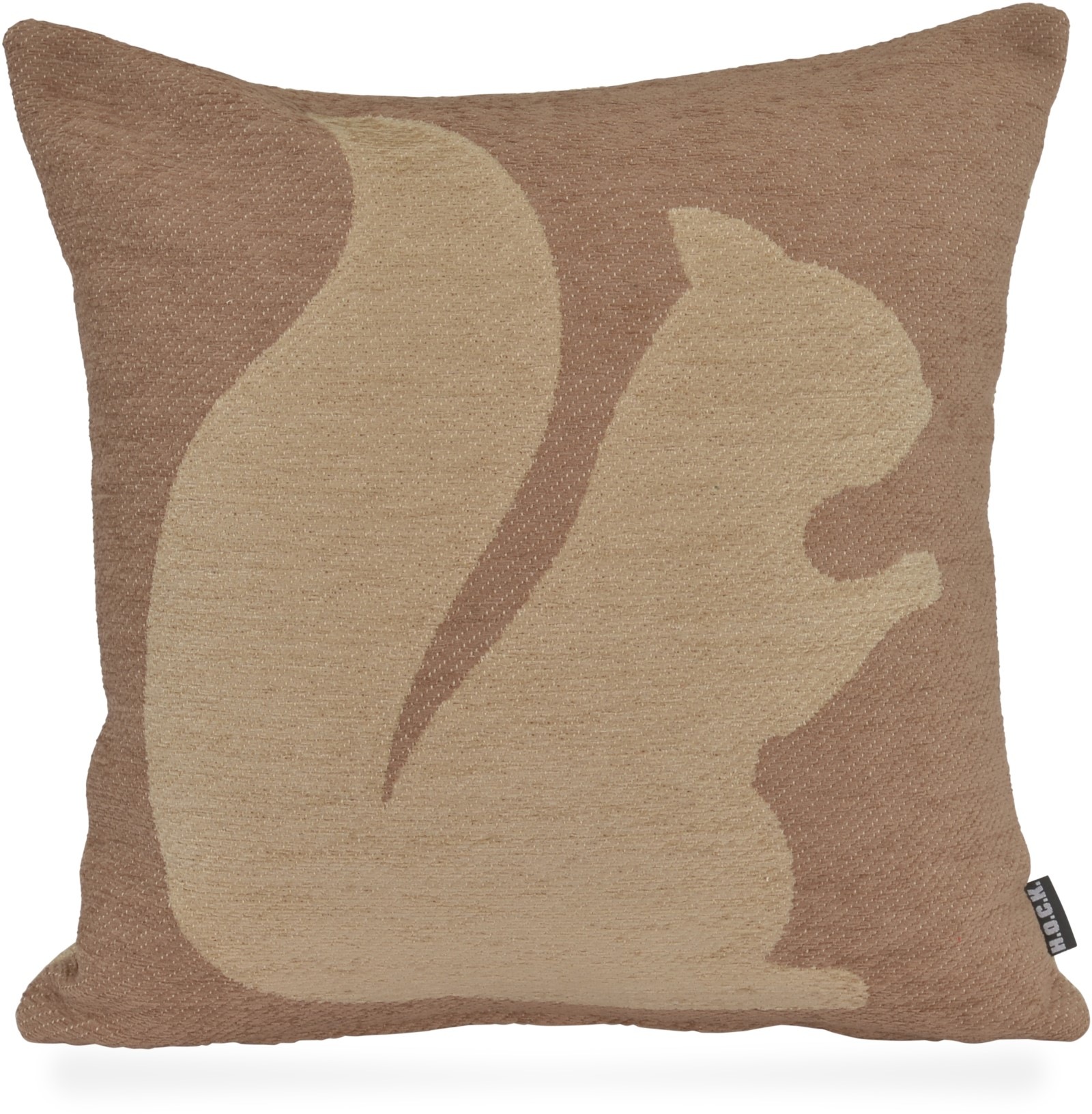 H.O.C.K. Dekokissen »Eichhörnchen« Eichhörnchen, Weihnachtszeit, inkl. Füllung, Bezug mit Reißverschluss