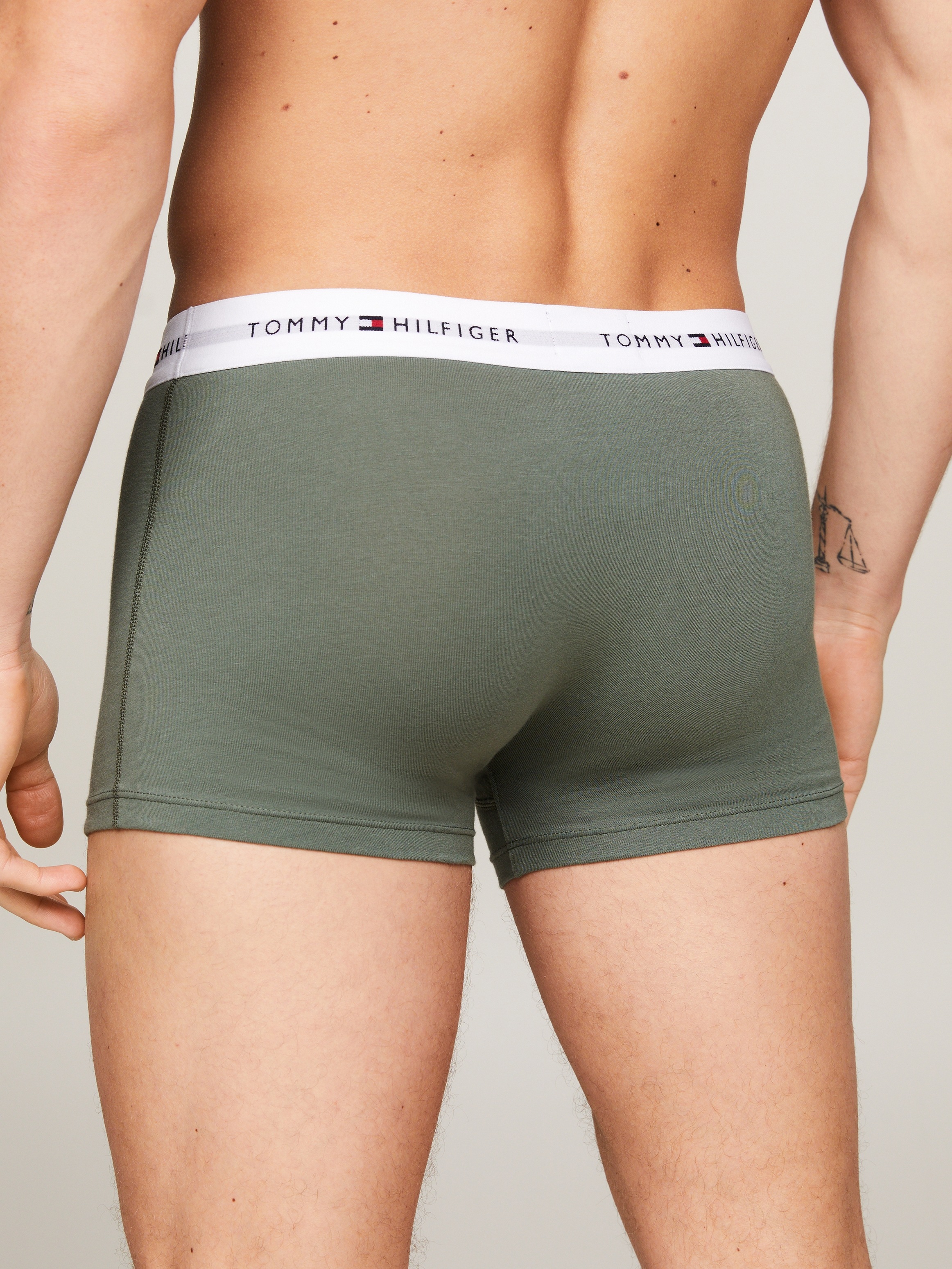 Tommy Hilfiger Underwear Trunk »3P TRUNK«, (Packung, 3 St., 3er), mit Logoschriftzug