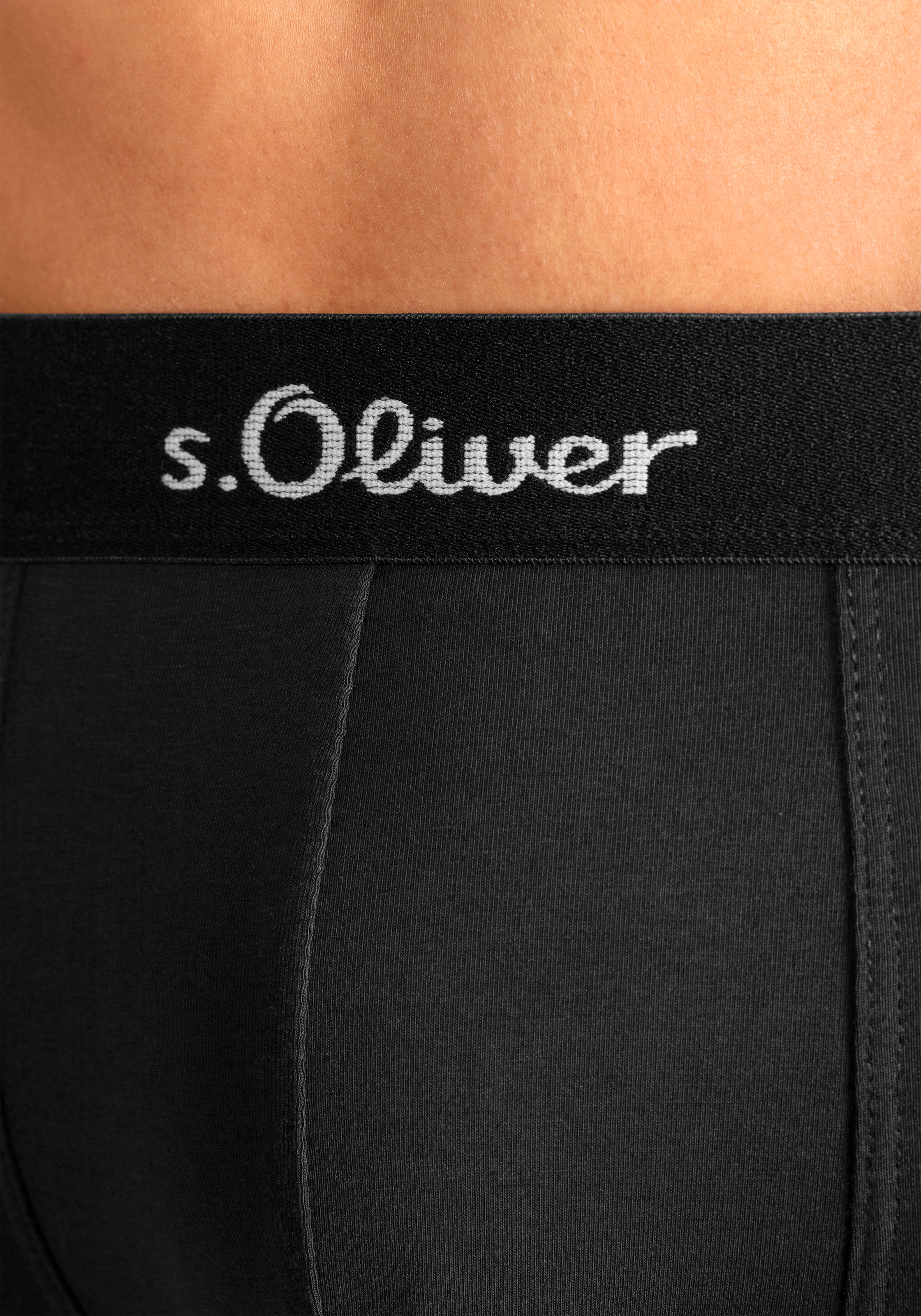 s.Oliver Boxer, (3 St.), klassisches Basic für jeden Kleiderschrank