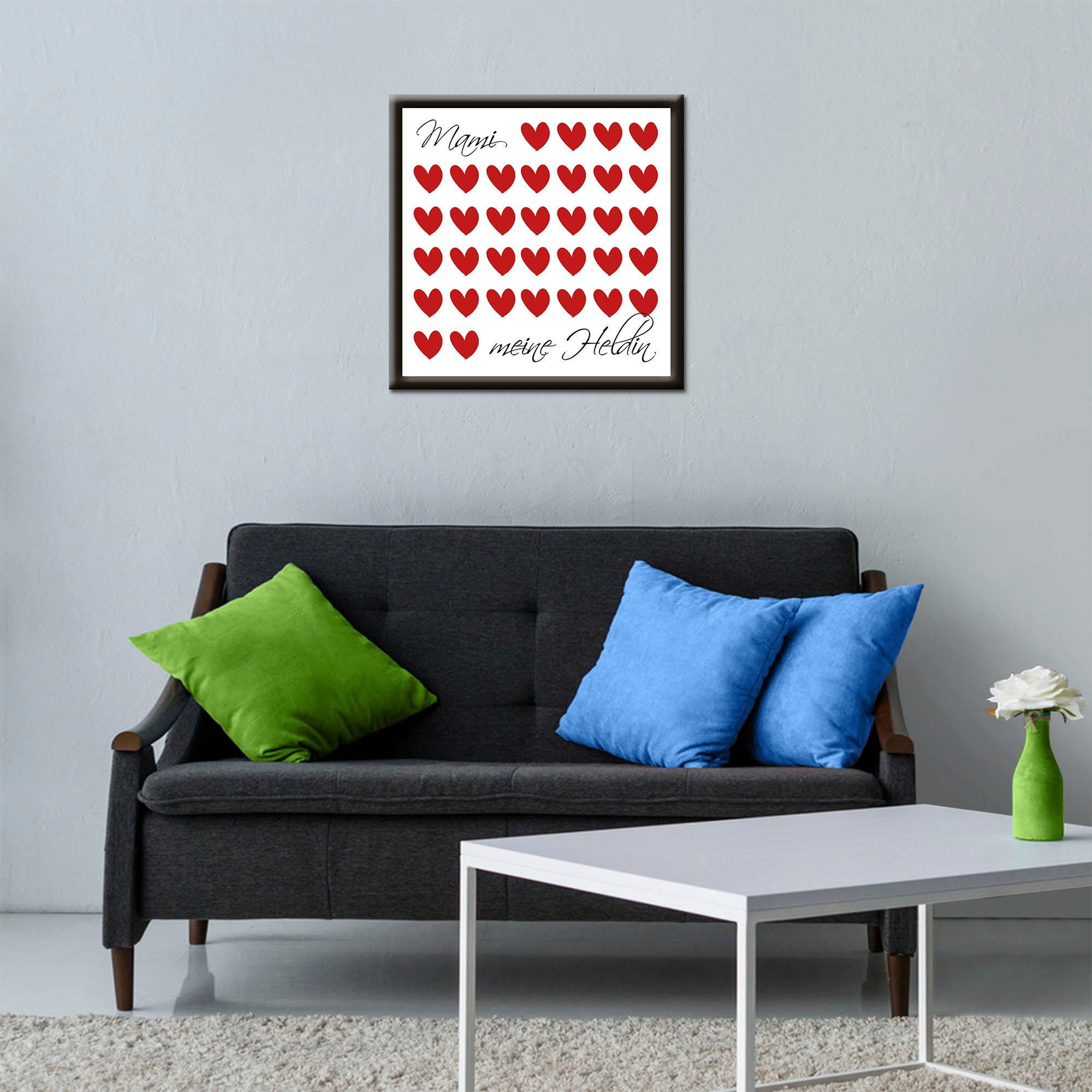 Artland Wandbild »Mami meine Heldin«, Sprüche & Texte, (1 St.)