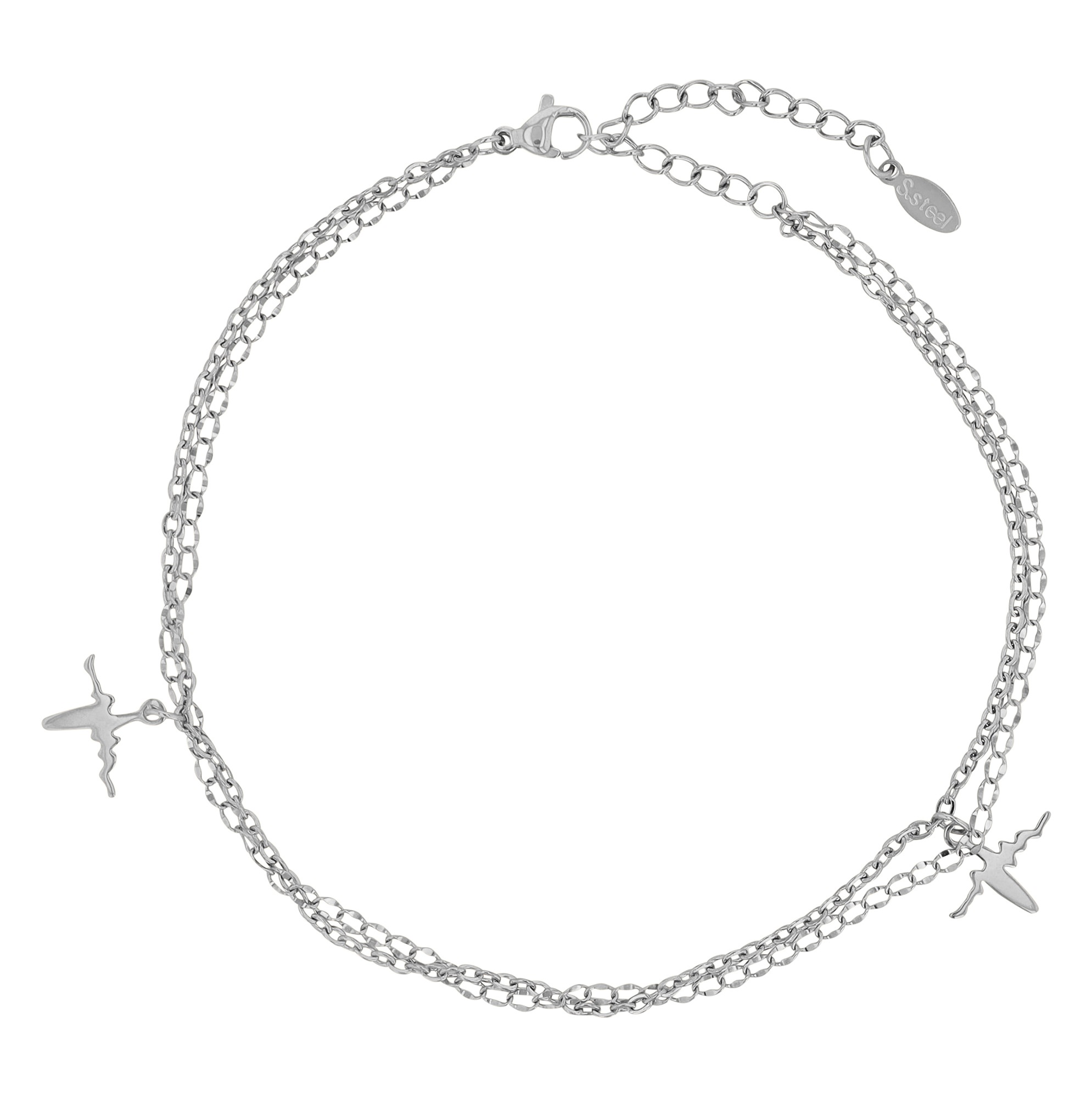 Adelia´s Kettenanhänger »Damen Anhänger aus Edelstahl mit Perle«