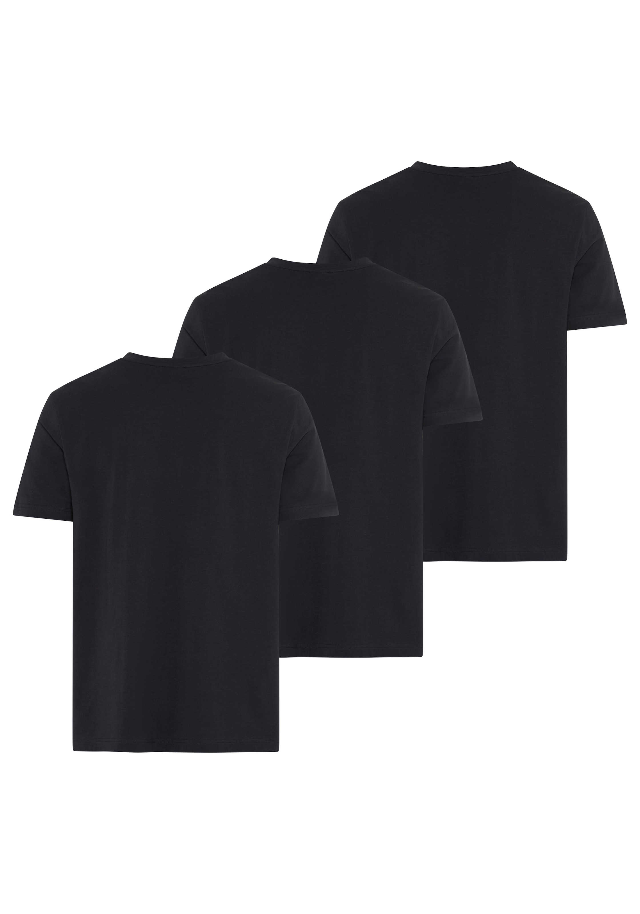 BOSS GREEN T-Shirt Packung, 3er-Pack, 3 Rundhalsausschnitt, kurze Ärmel, Regular fit, Logodruck
