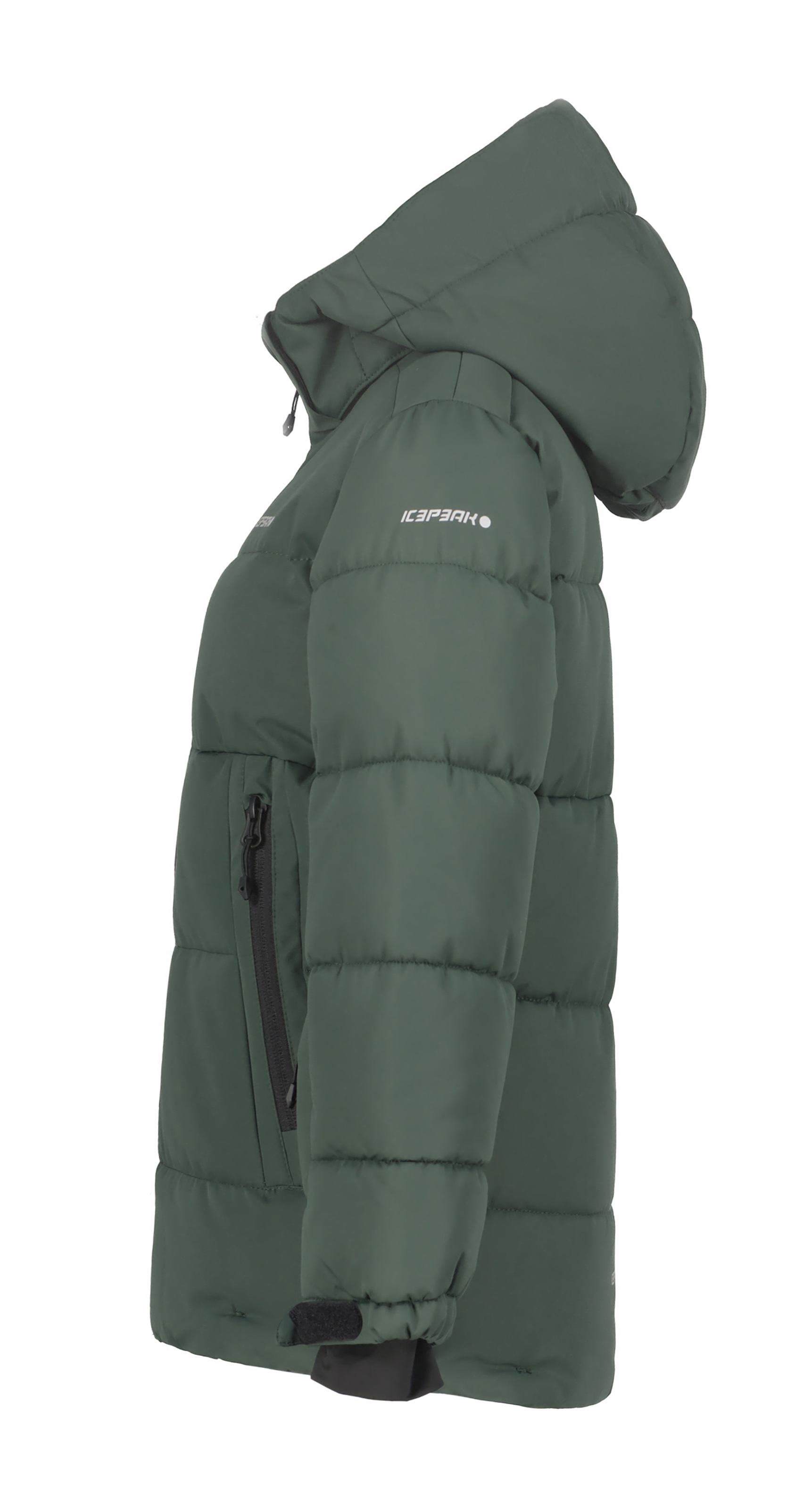 Icepeak Skijacke »LOUIN JR«, (1 St.), mit Kapuze, Winterjacke mit Öffnung für Kopfhörerkabel an der Innentasche