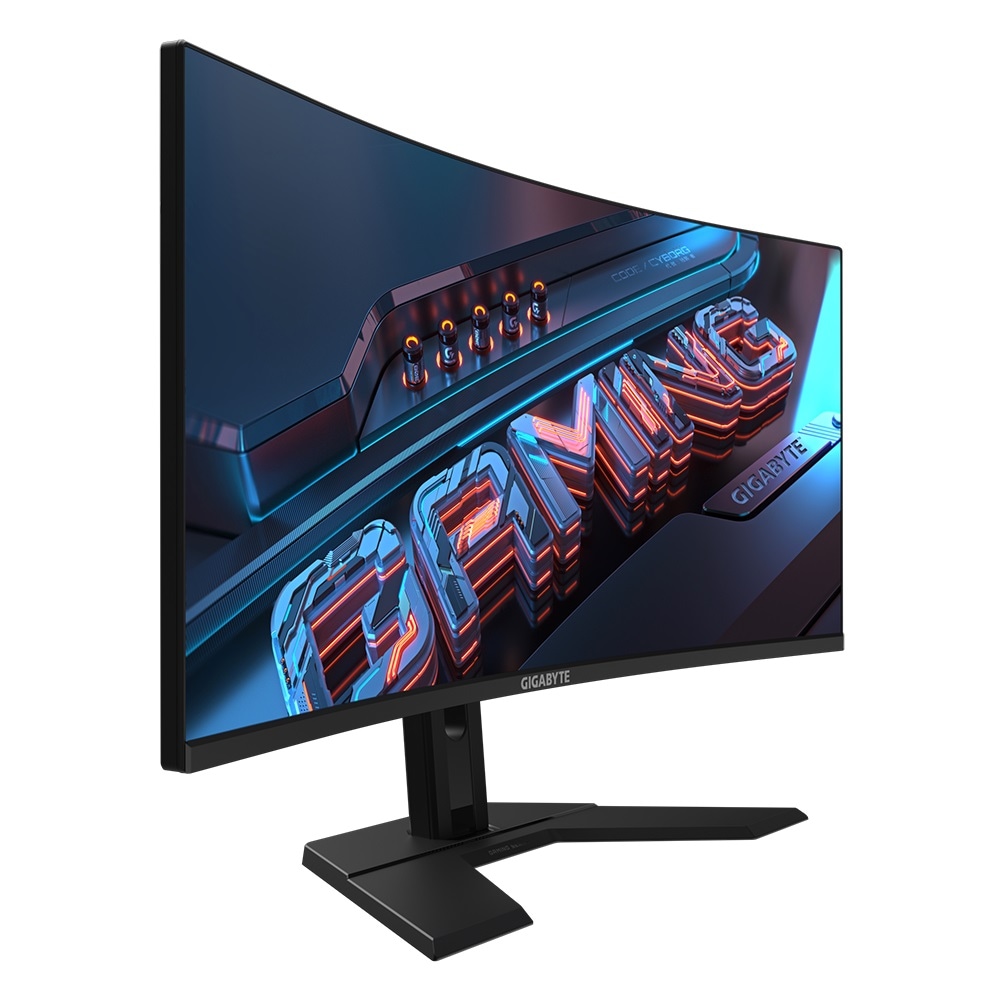 Gigabyte Gaming-Monitor »GS34WQC«, 86,4 cm/34 Zoll, 3440 x 1440 px, WQHD, 1 ms Reaktionszeit, 135 Hz