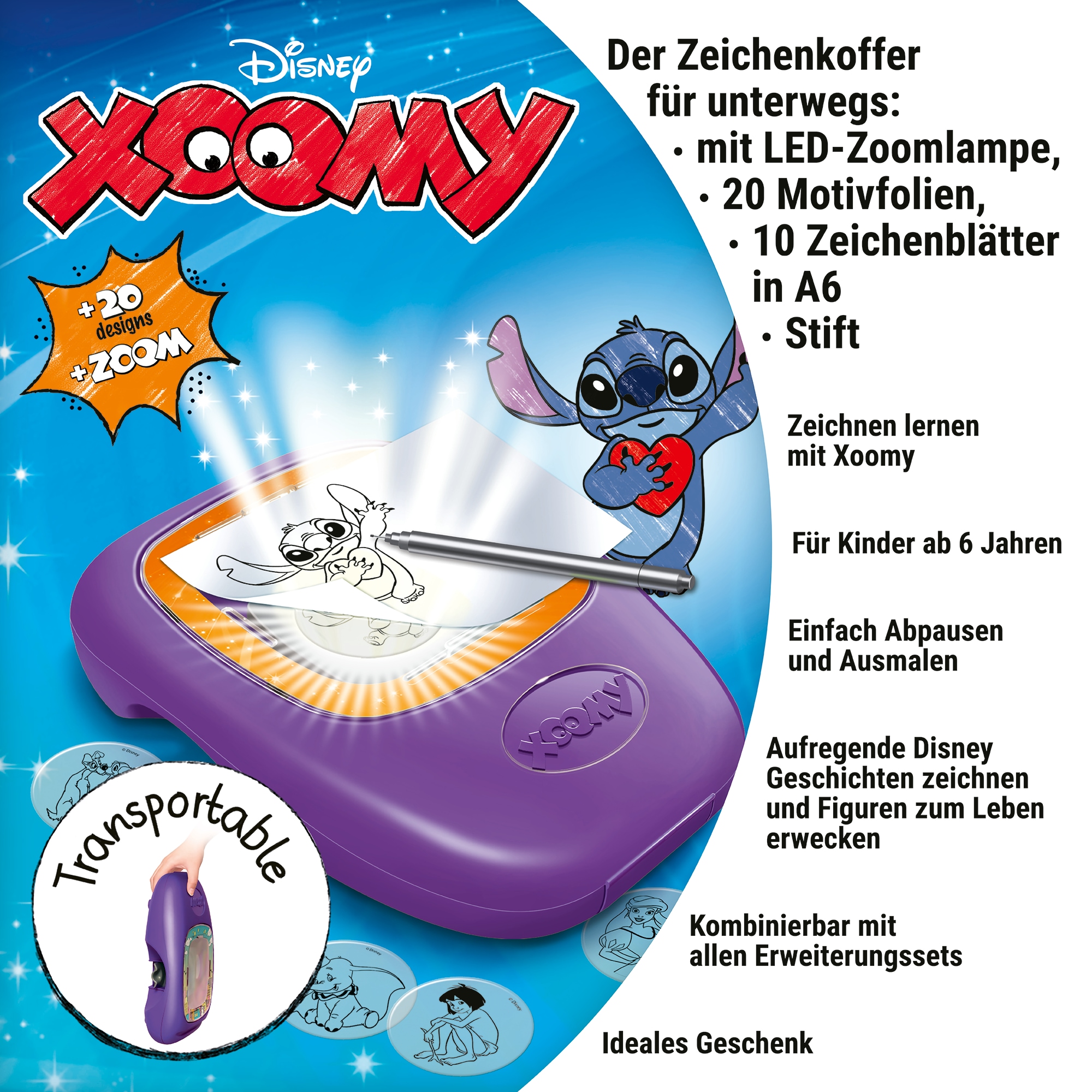 Ravensburger Malvorlage »Xoomy®Midi Disney Classics« Made in Europe