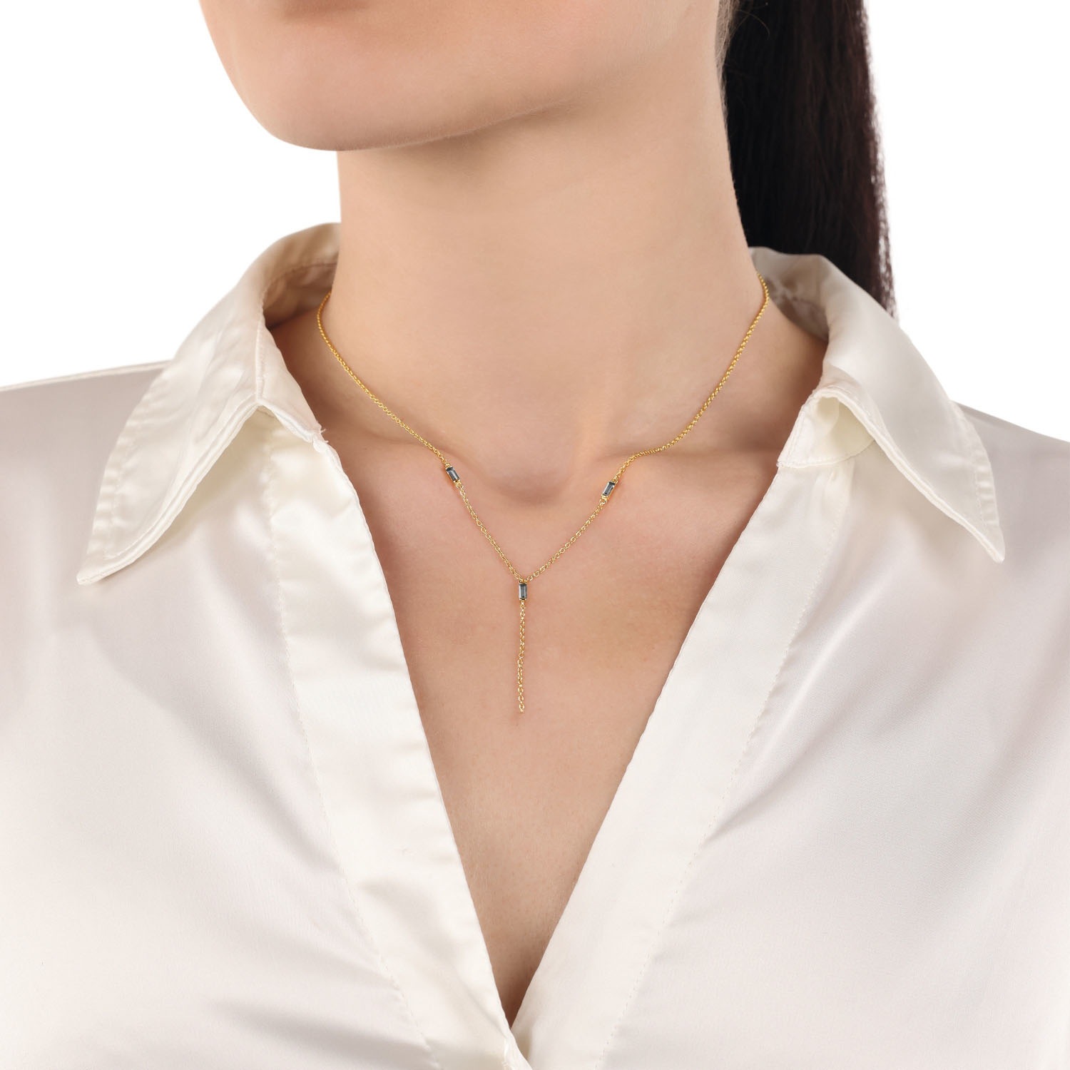 Amor Y-Kette »2039083«, mit Zirkonia (synth.)