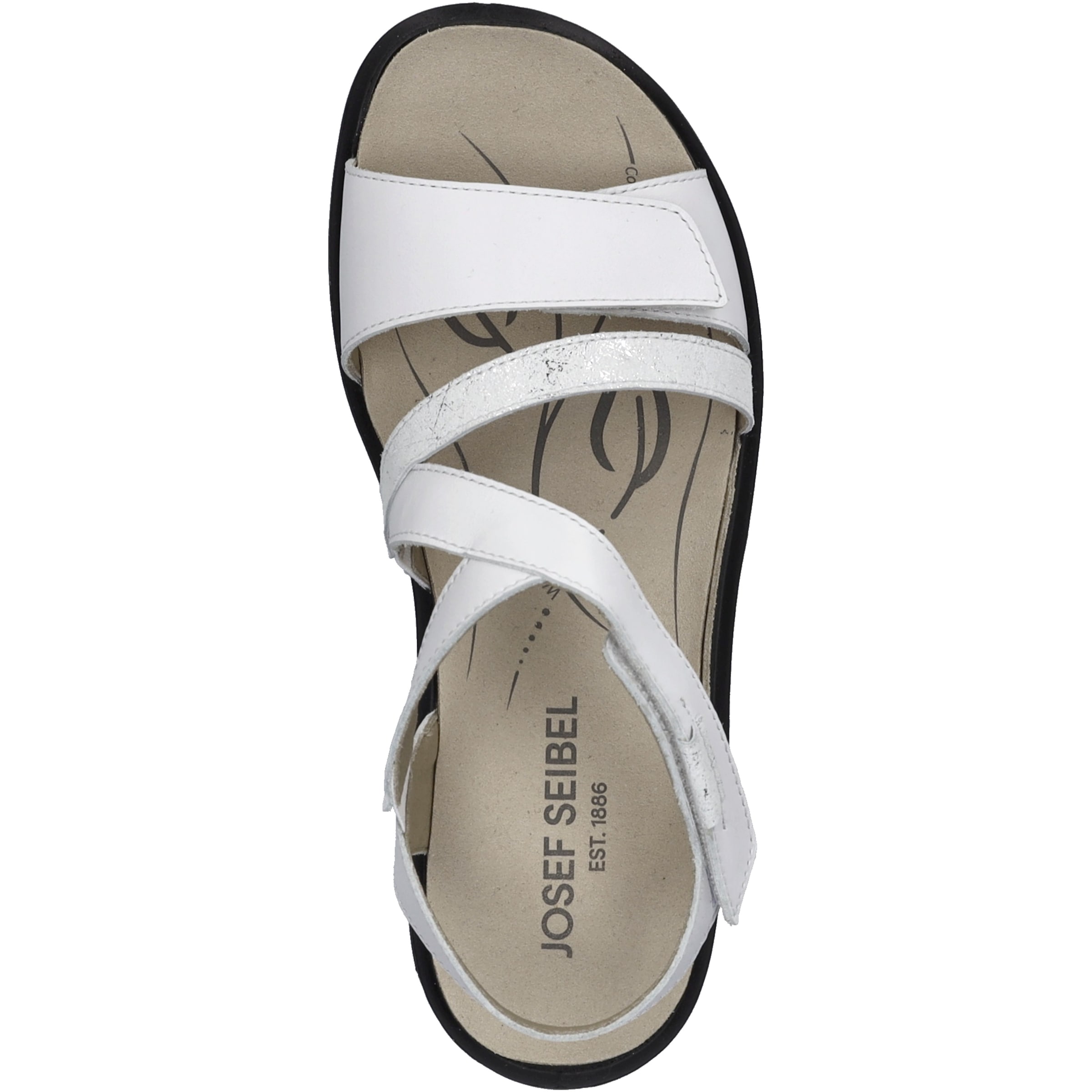 Josef Seibel Sandale »Annecy 12, weiss-silber«