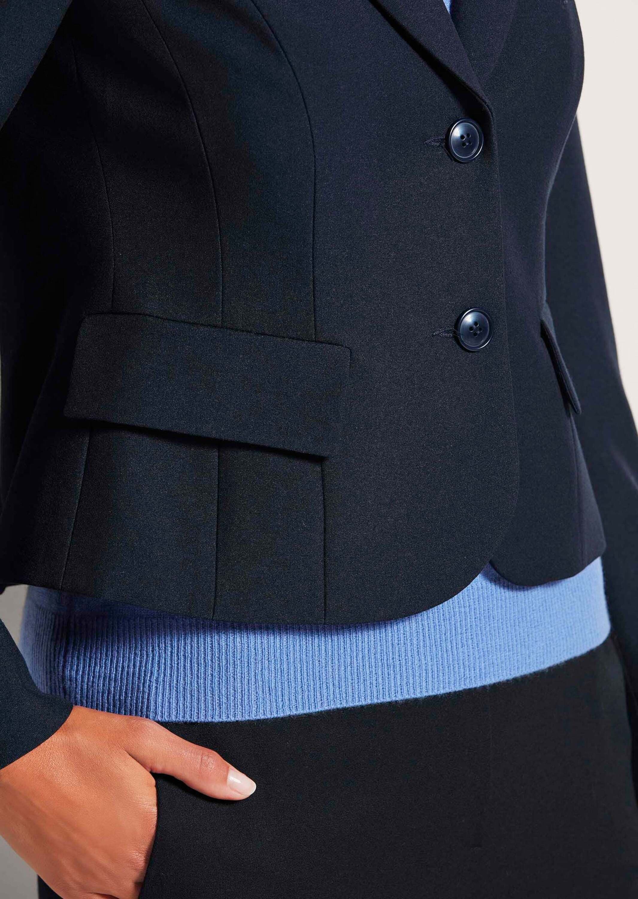 MADELEINE Kurzblazer »Blazer Kurzblazer in Jeans-Optik«