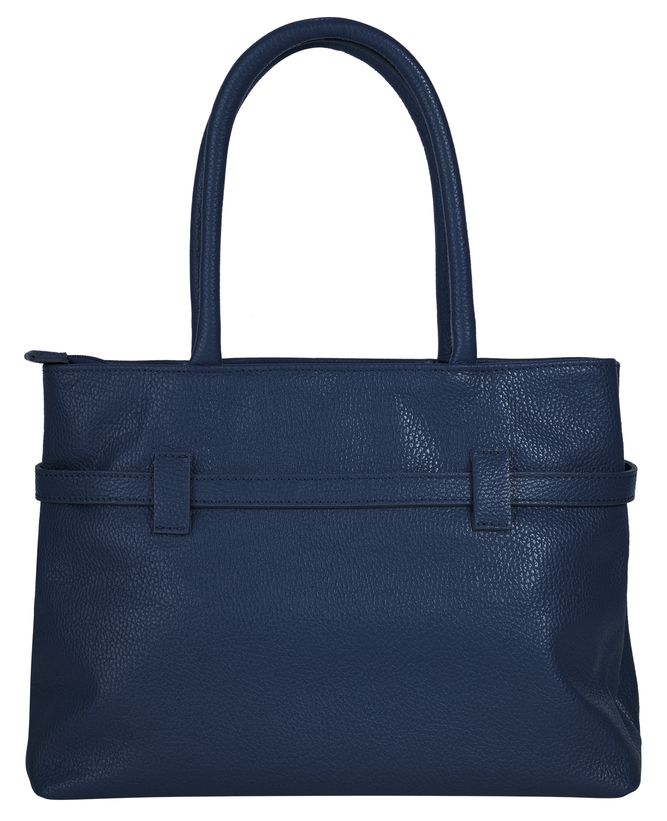 Cluty Henkeltasche, echt Leder, Made in Italy