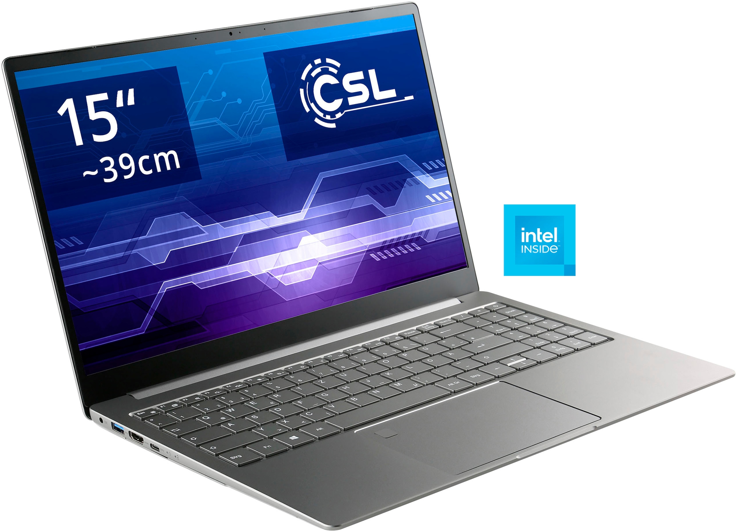 CSL Notebook »R'Evolve C15 v3«, 39,6 cm, / 15,6 Zoll, 500 GB SSD