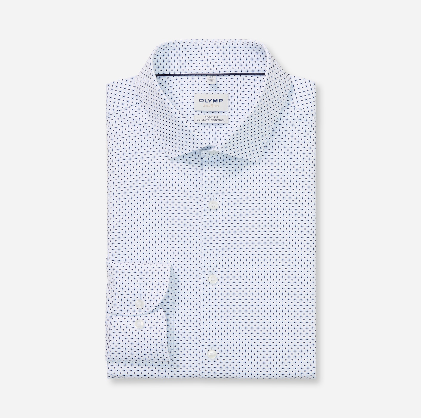 OLYMP Langarmhemd »Level Five« Businesshemd, body fit, Kentkragen, Climate Control