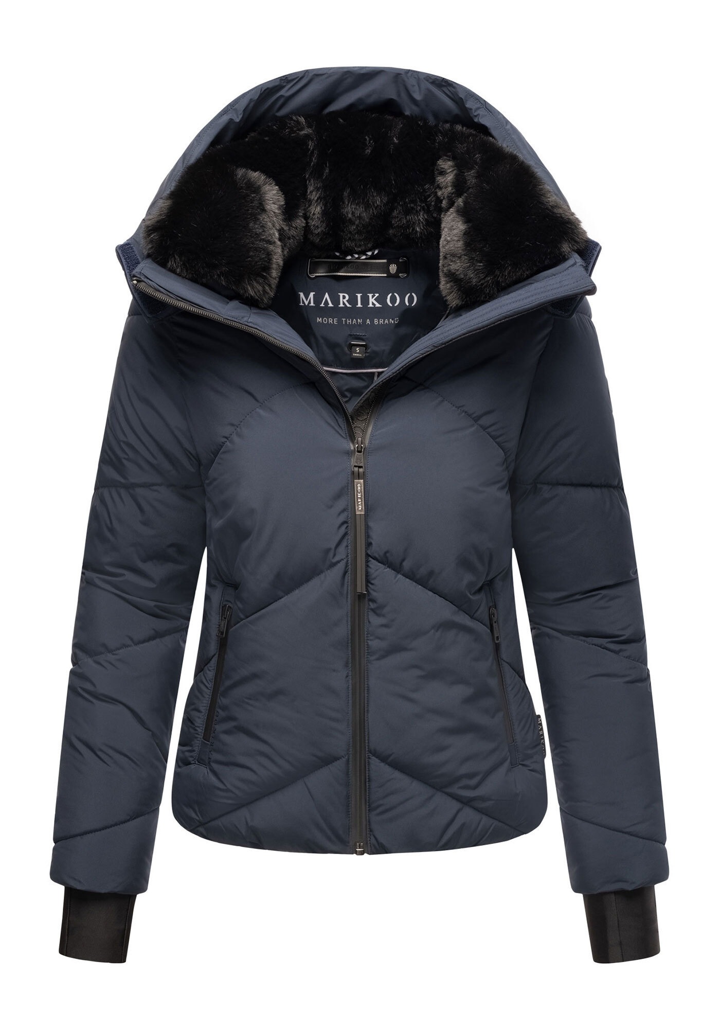Marikoo Winterjacke »Marikoo Simaraa kurze Damen Winter Steppjacke N007«